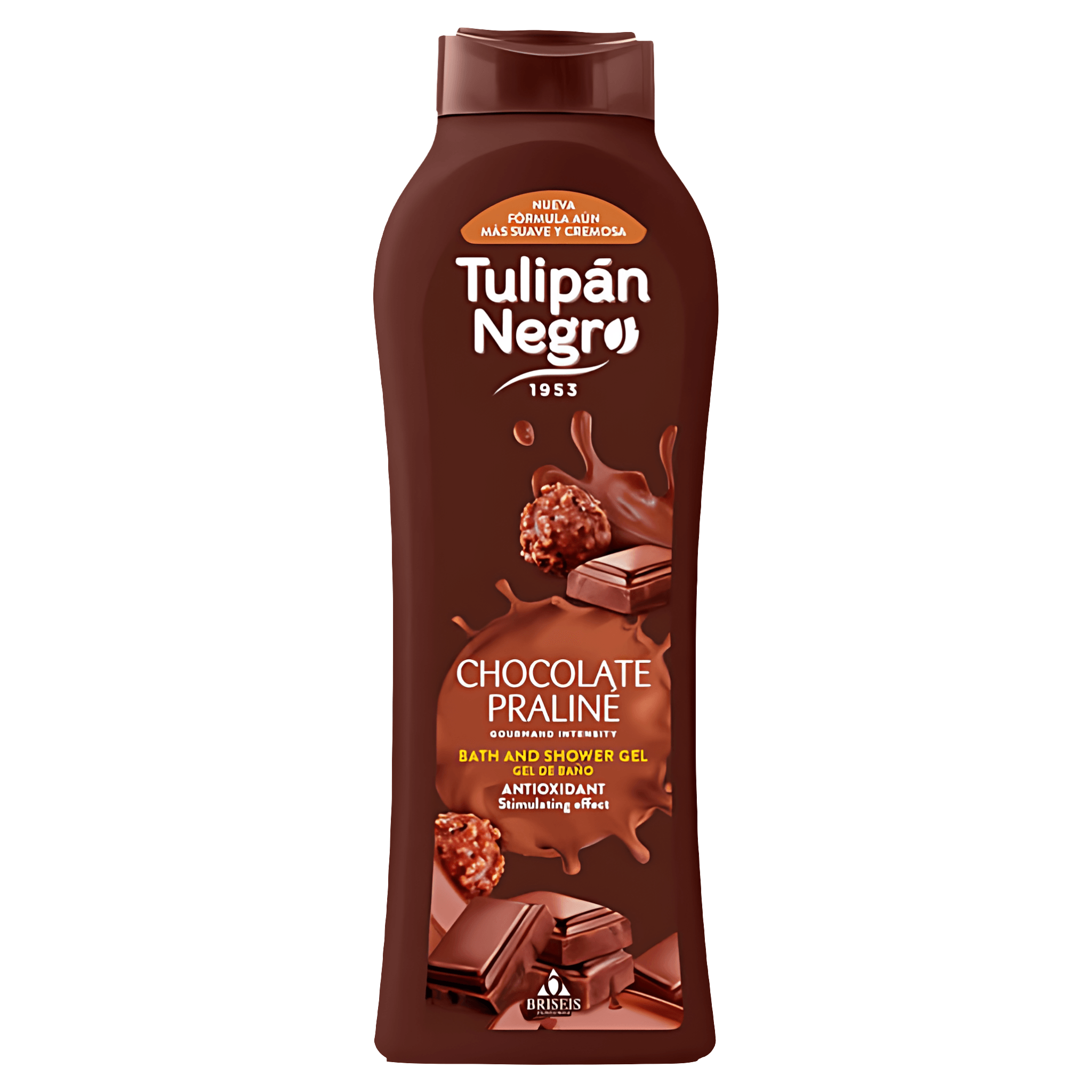 Gel de dus Tulipan Negro, pralina ciocolata, 650 ml