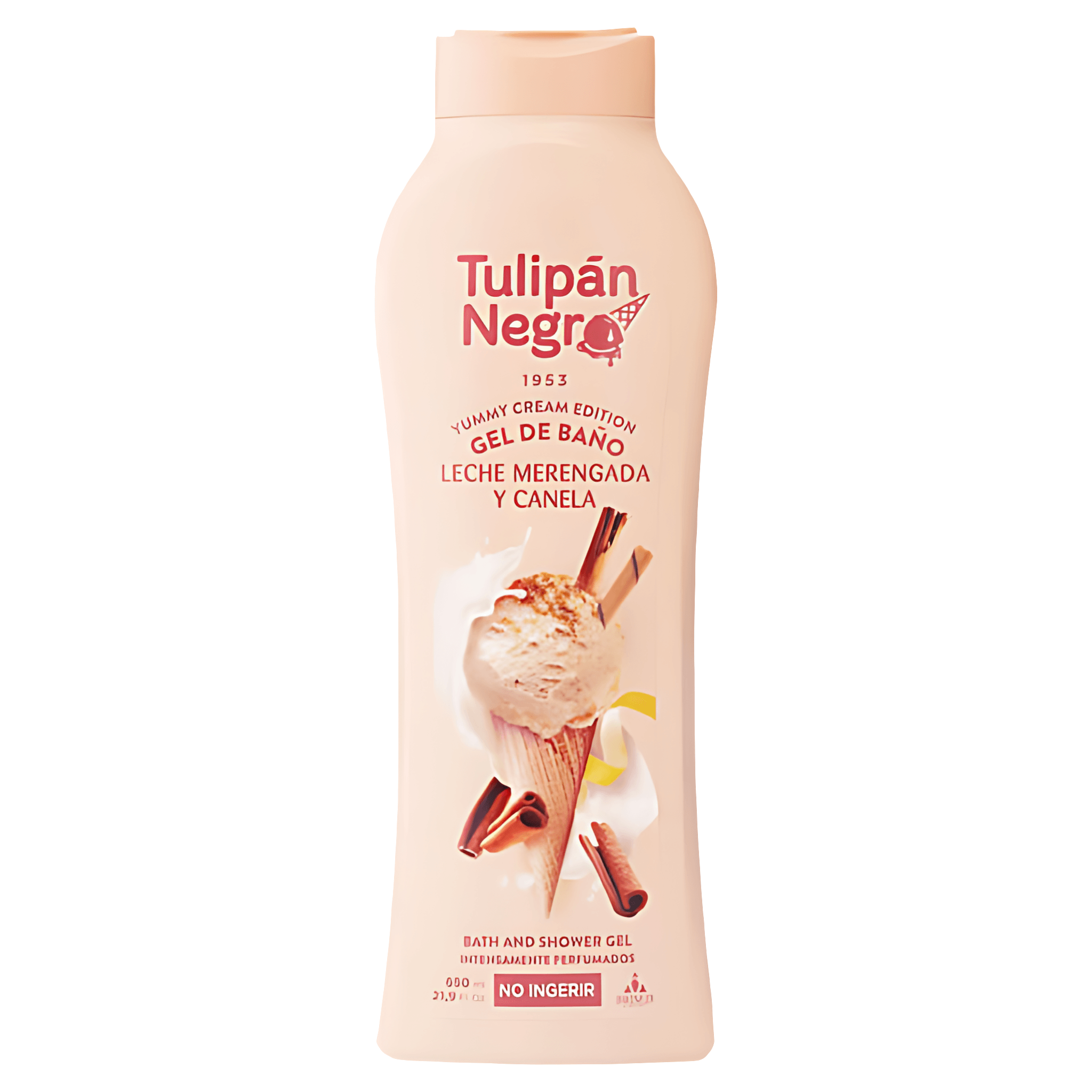 Gel de dus Tulipan Negro, milk shake, 650 ml