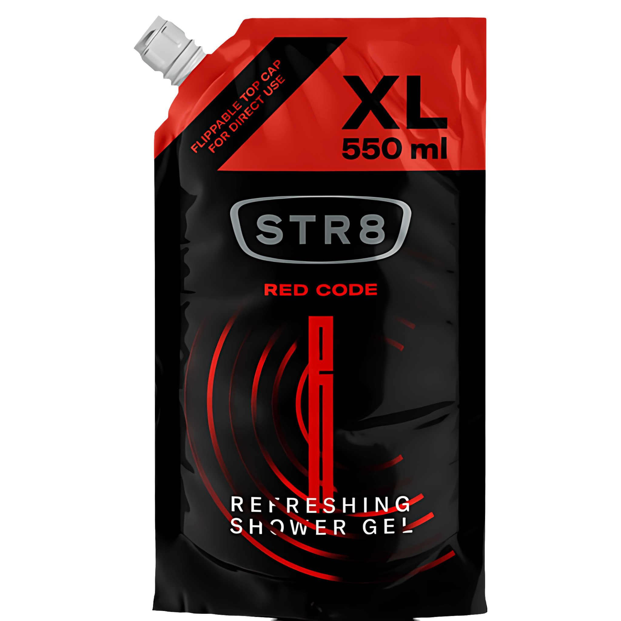 Rezerva gel de dus STR8 Red Code, 550 ml