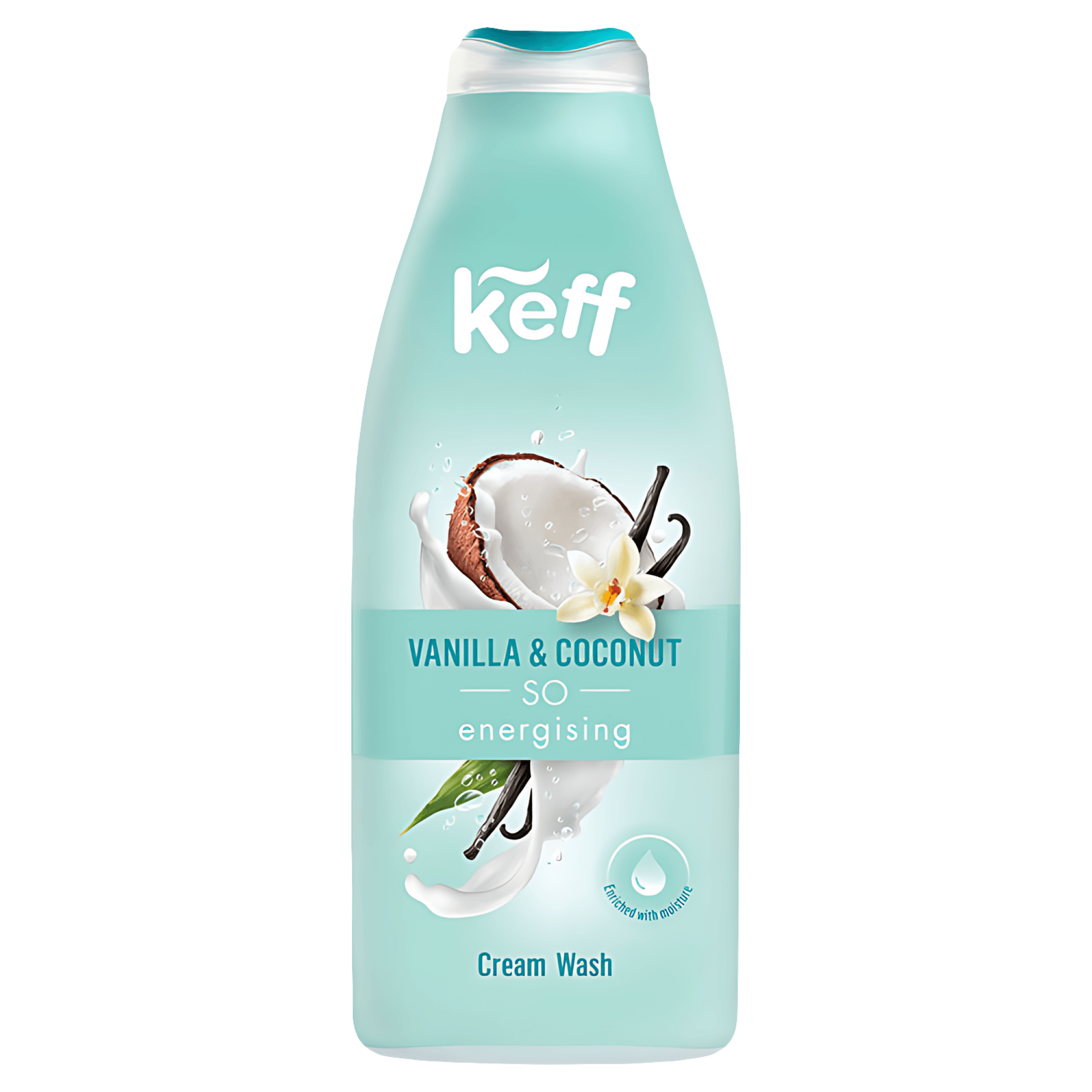Gel de dus vanilla coconut Keff, 500ml