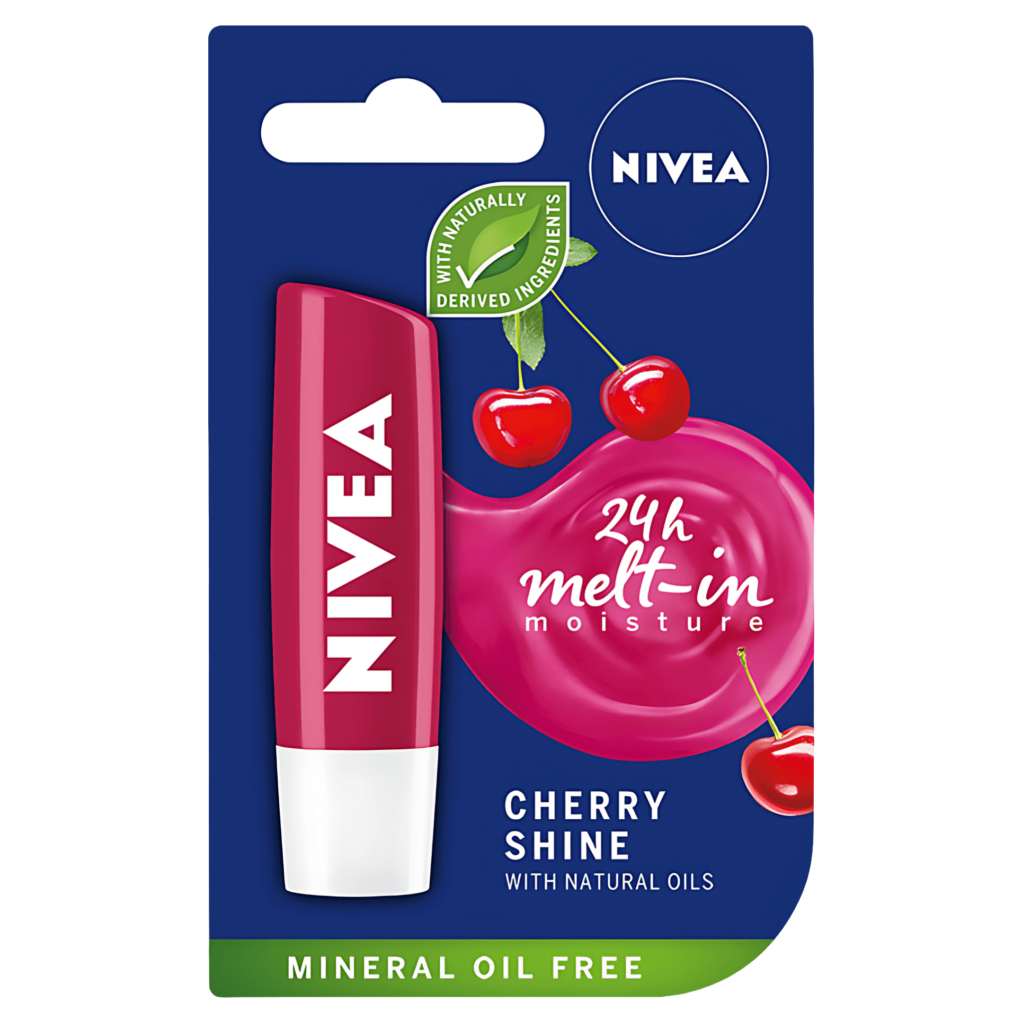 Balsam de buze NIVEA Fruity Shine Cherry, 4.8 g