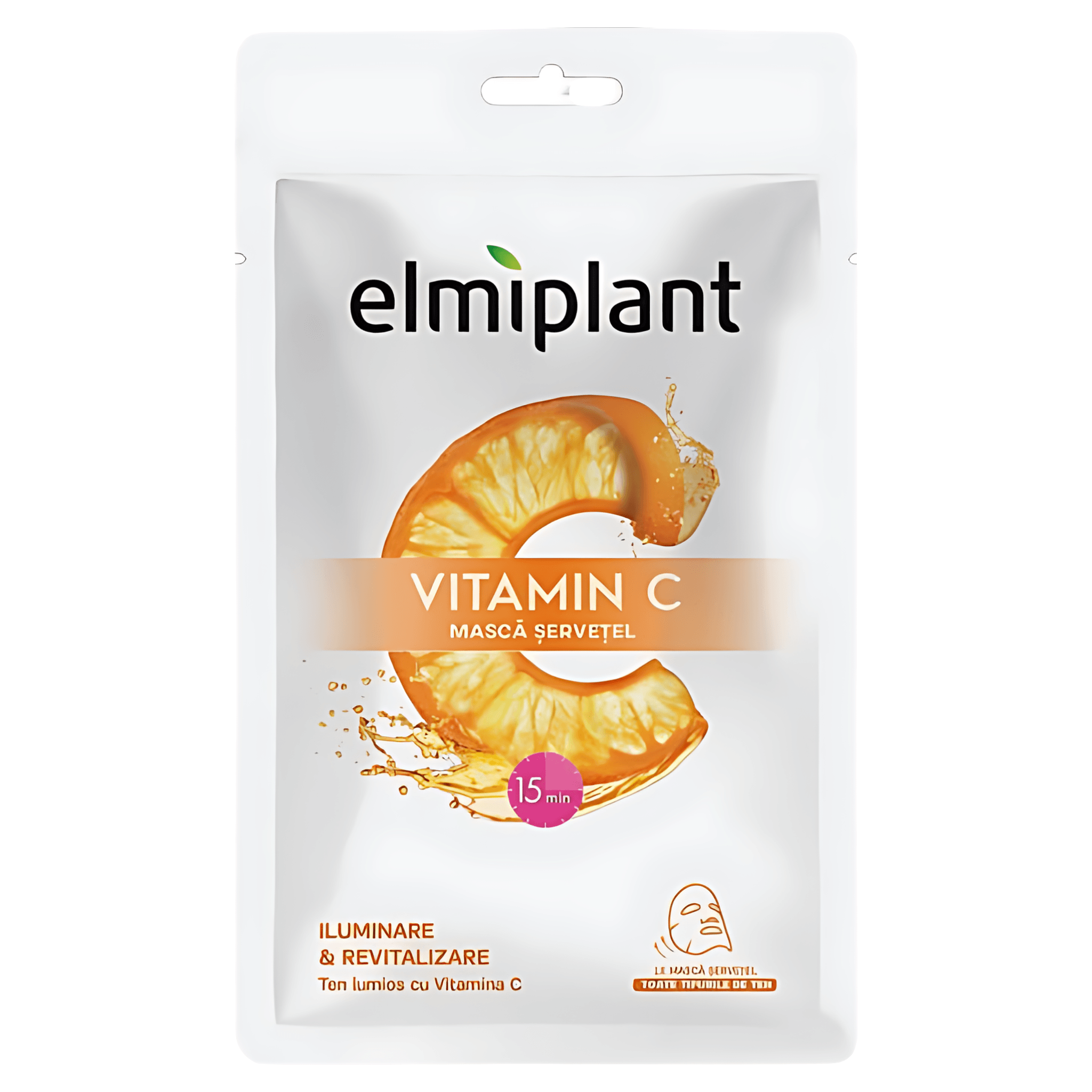 Masca servetel cu vitamina C Elmiplant, 20ml