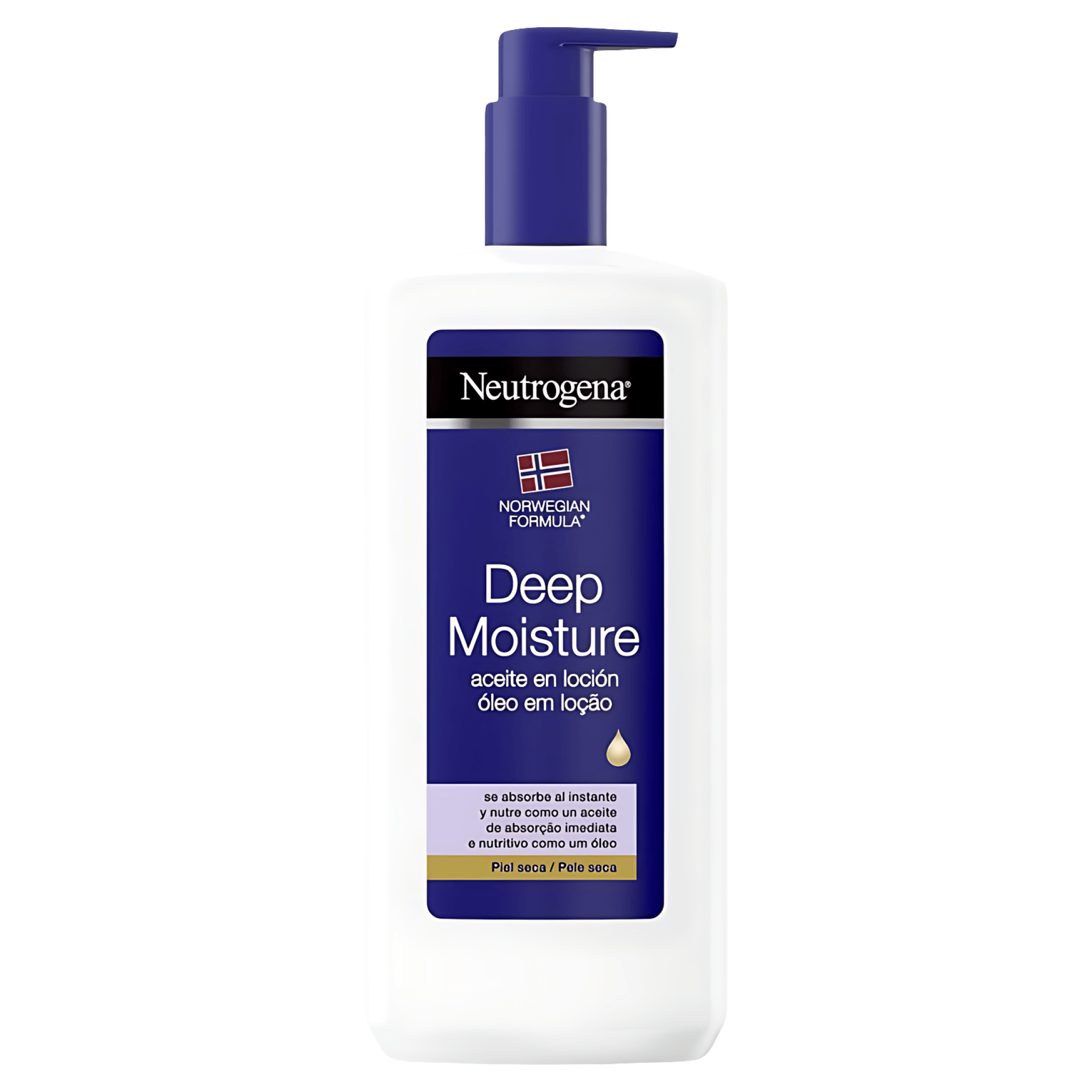 Crema de corp deep moisture oil in lotion Neutrogena, 400ml