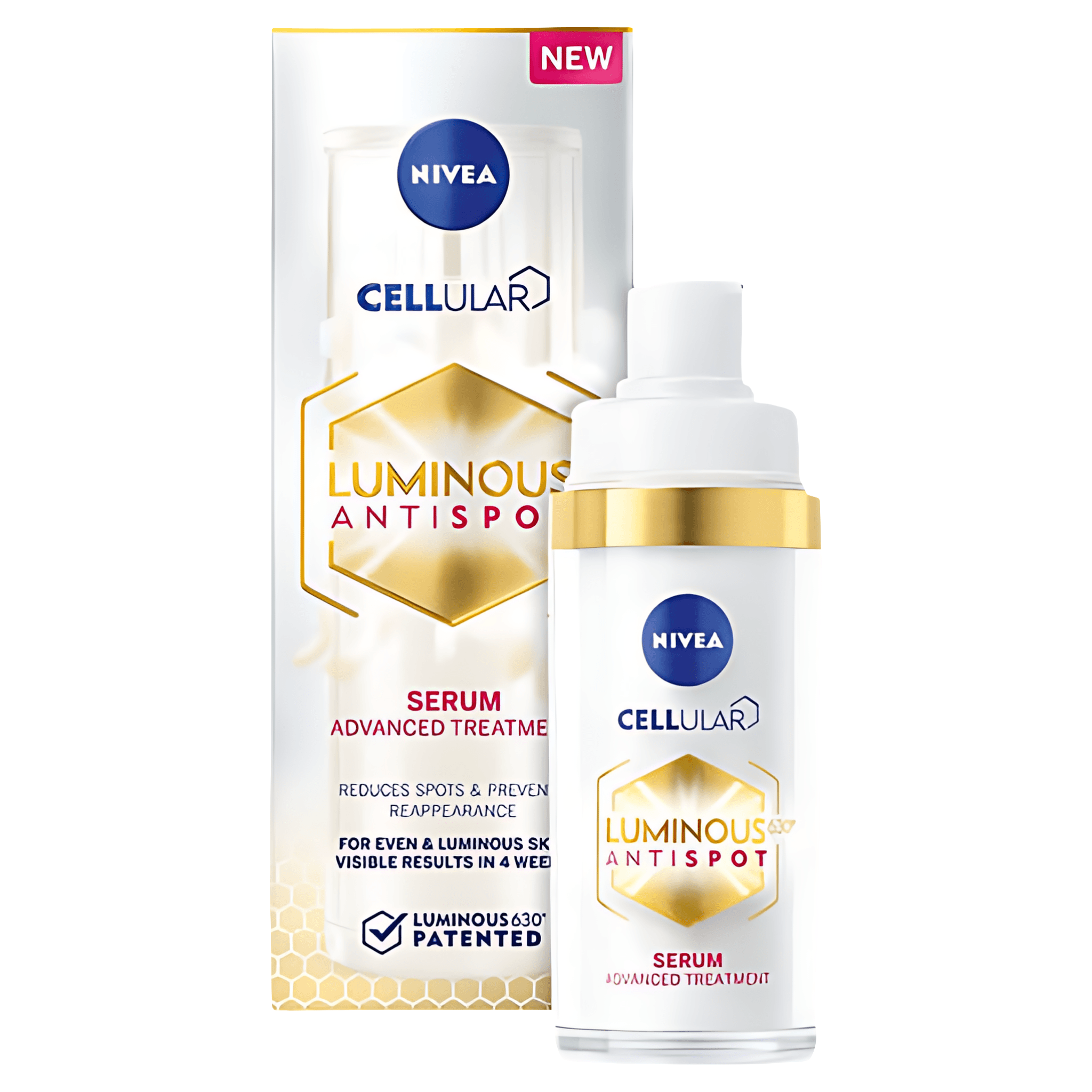 Ser pentru ten Nivea Cellular Luminous Tratament, 30 ml