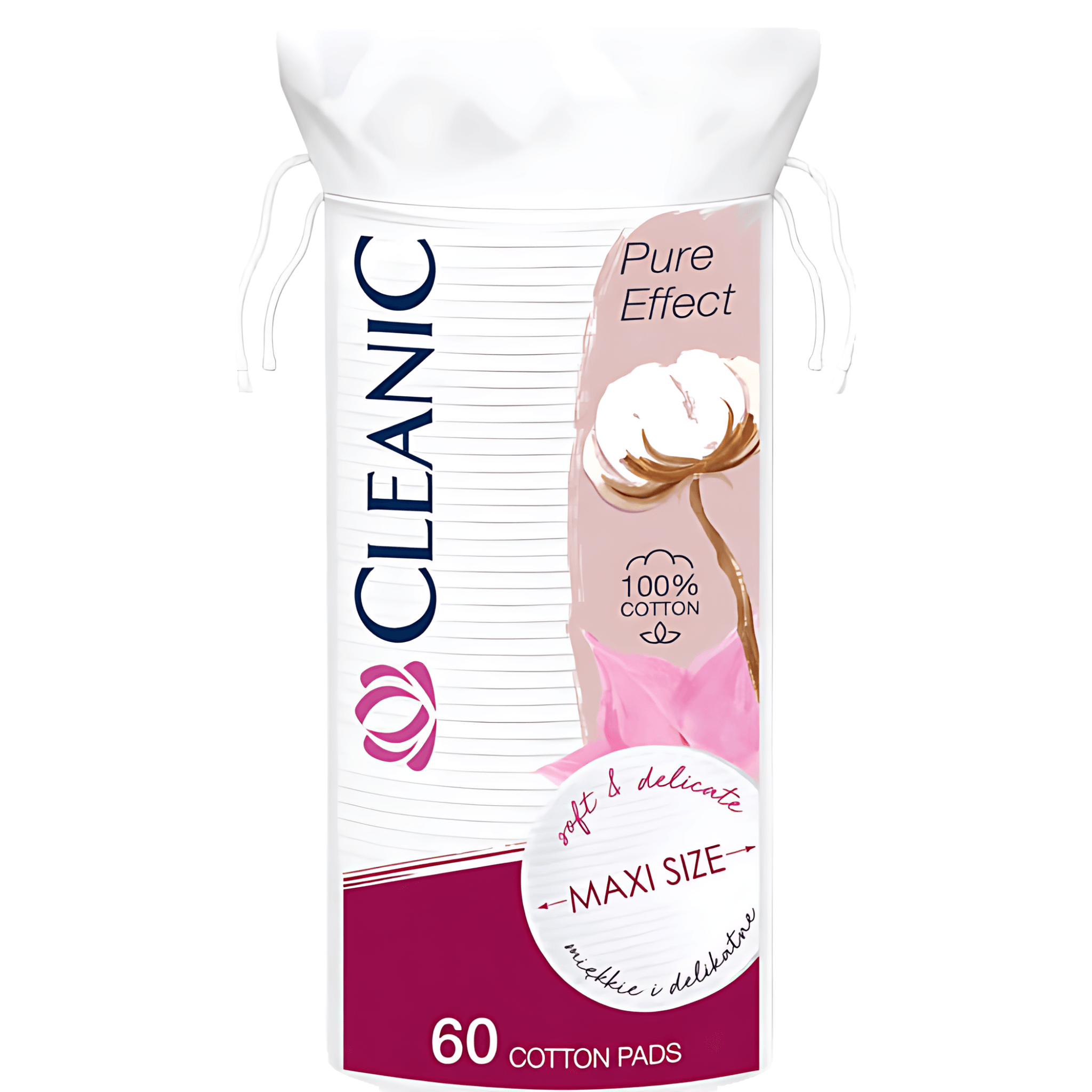 Dischete demachiante Cleanic Pure Effect, 60 bucati