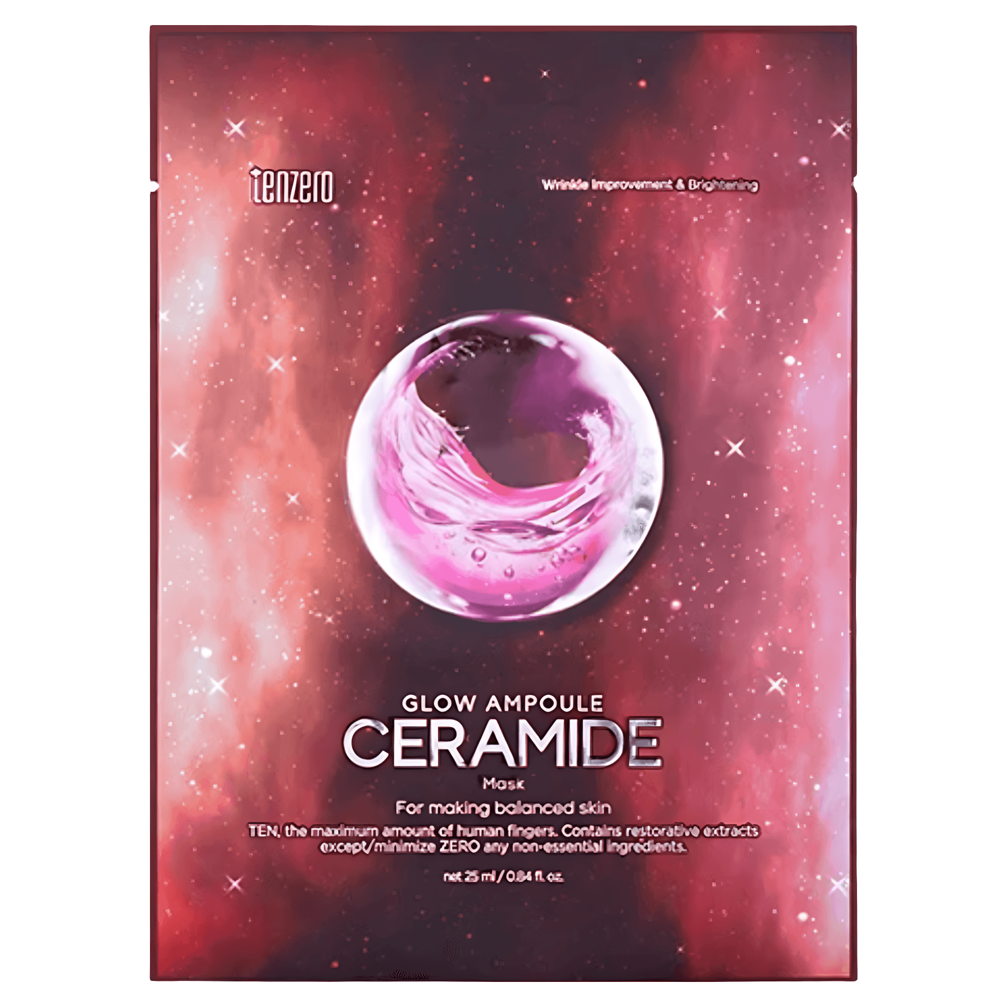 Masca servetel cu ceramide Tenzero, 25 ml