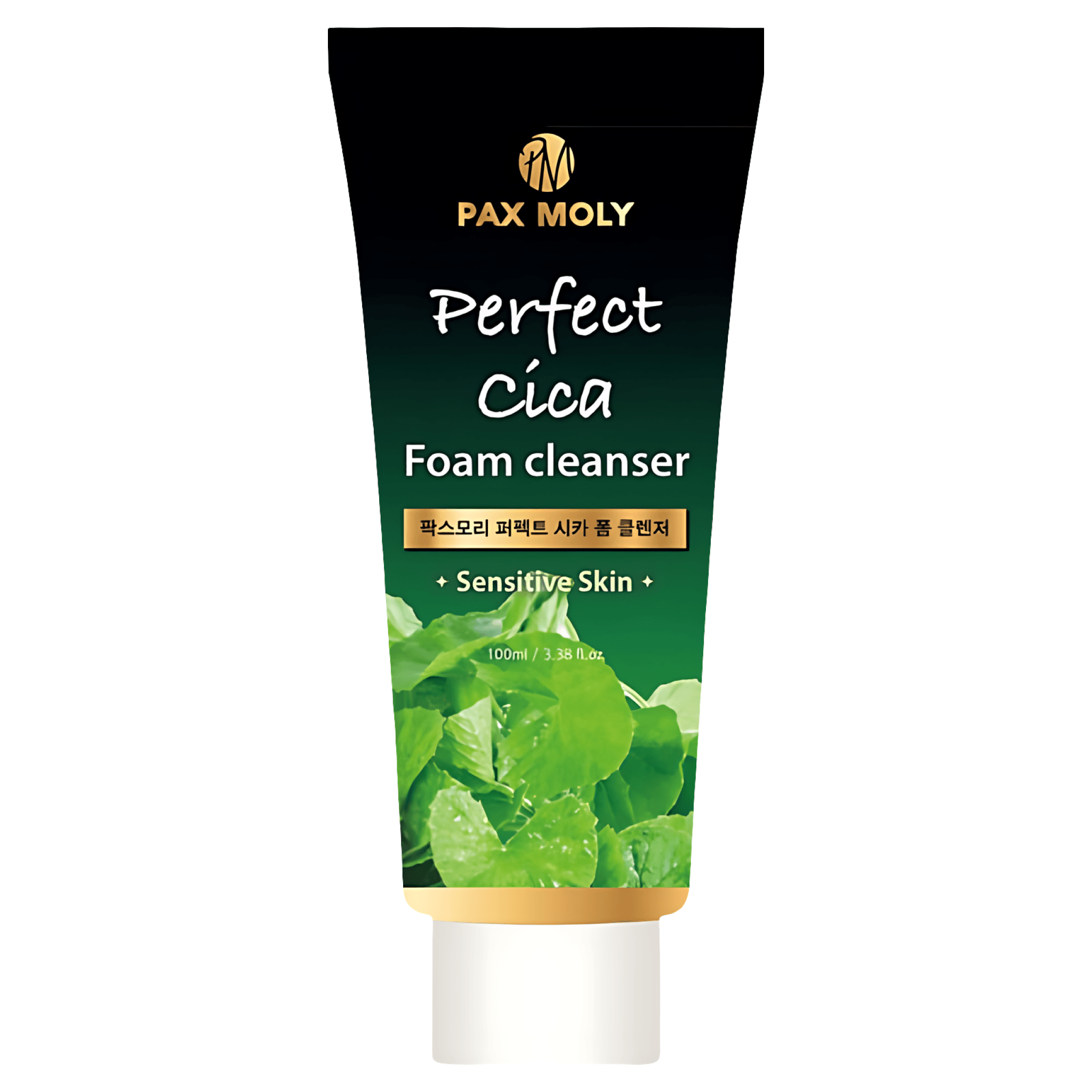 Spuma de curatare calmanta PaxMoly, extract de centella asiatica, 100 ml