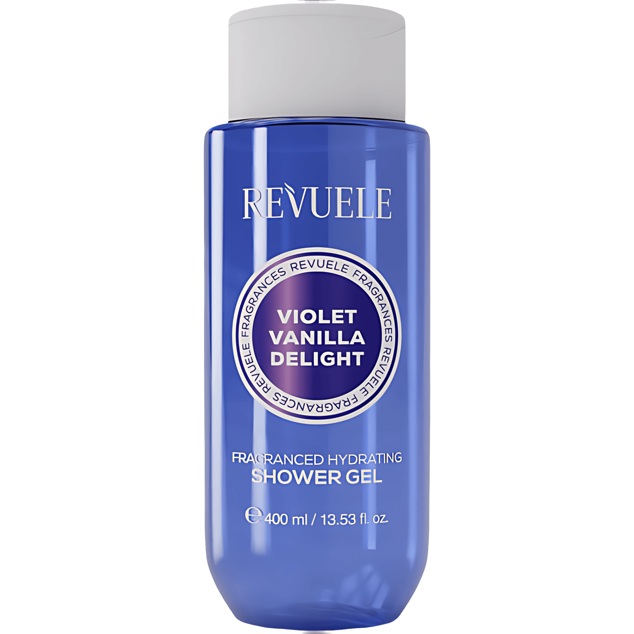 Gel de dus hidratant Revuele Violet Vanilla Delight, 400 ml