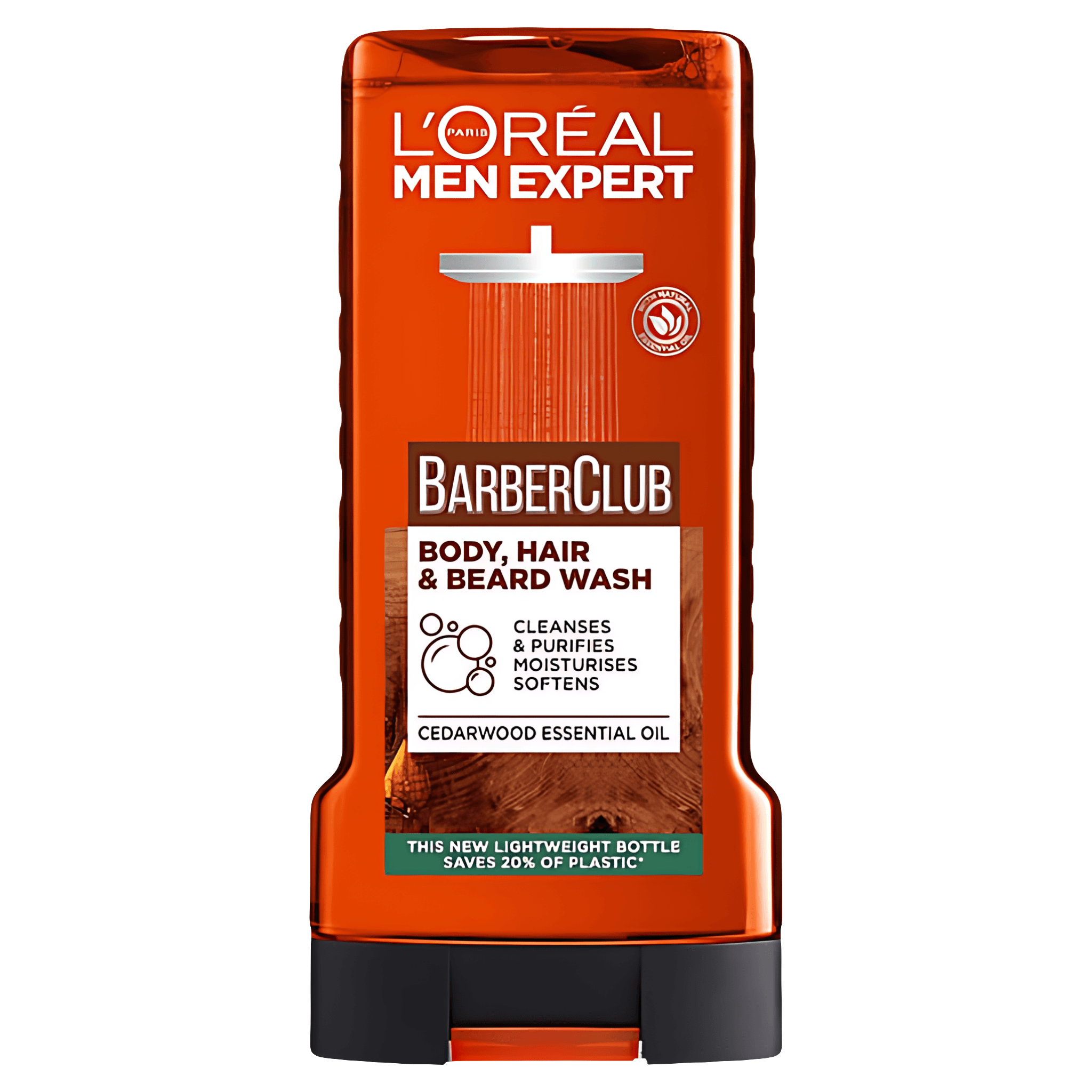 Gel de dus L'Oreal Paris Men Expert Barber Club - corp, par si barba, 300 ml