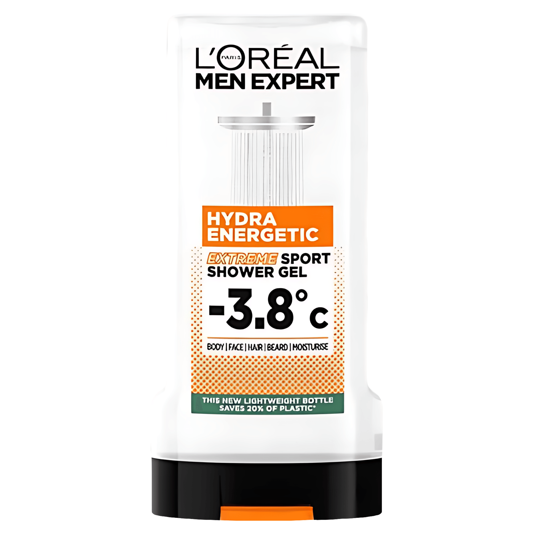 Gel de dus L'Oreal Paris Men Expert Hydra Energetic Extreme Sport - corp, fata, par si barba, 300 ml