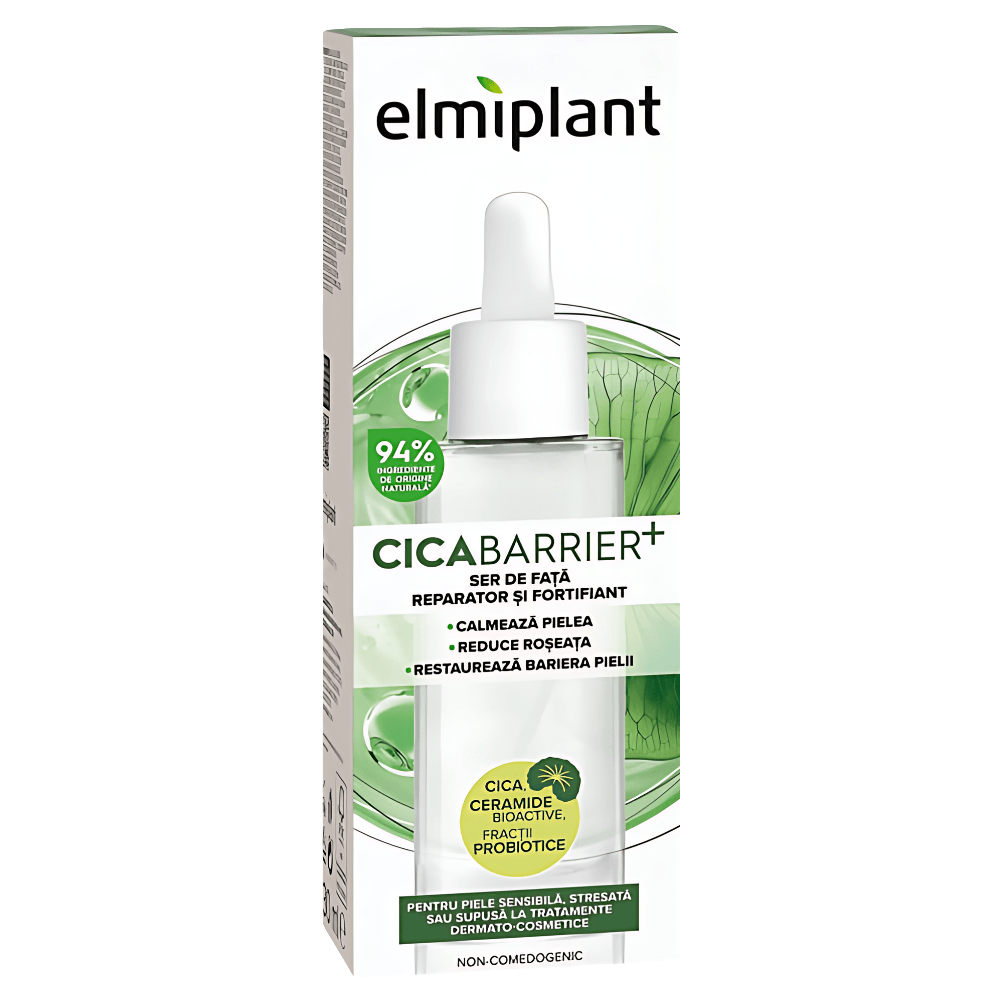 Ser de fata reparator si fortifiant Elmiplant Cica Barrier+, 30 ml