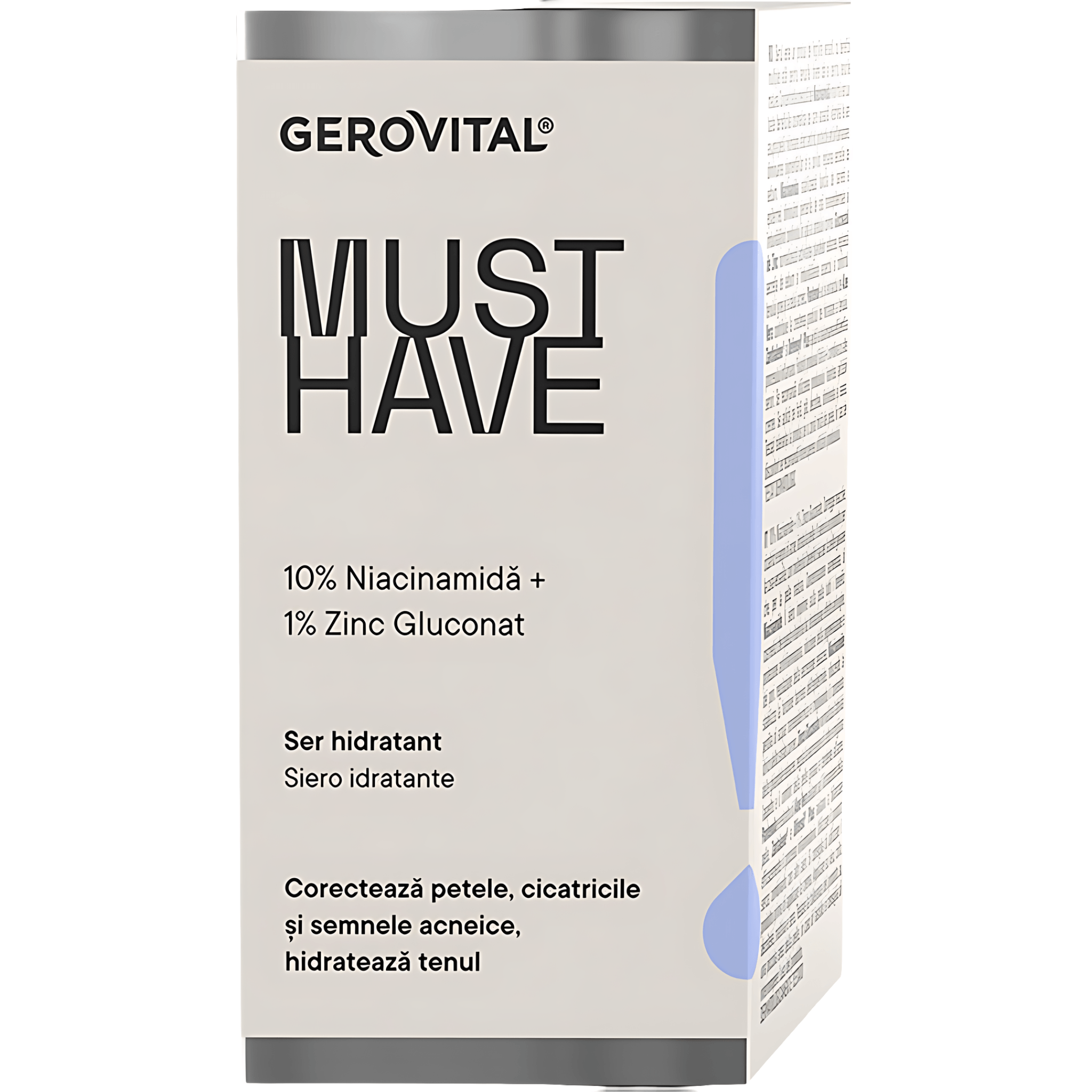 Ser hidratant Gerovital Must Have, 30 ml