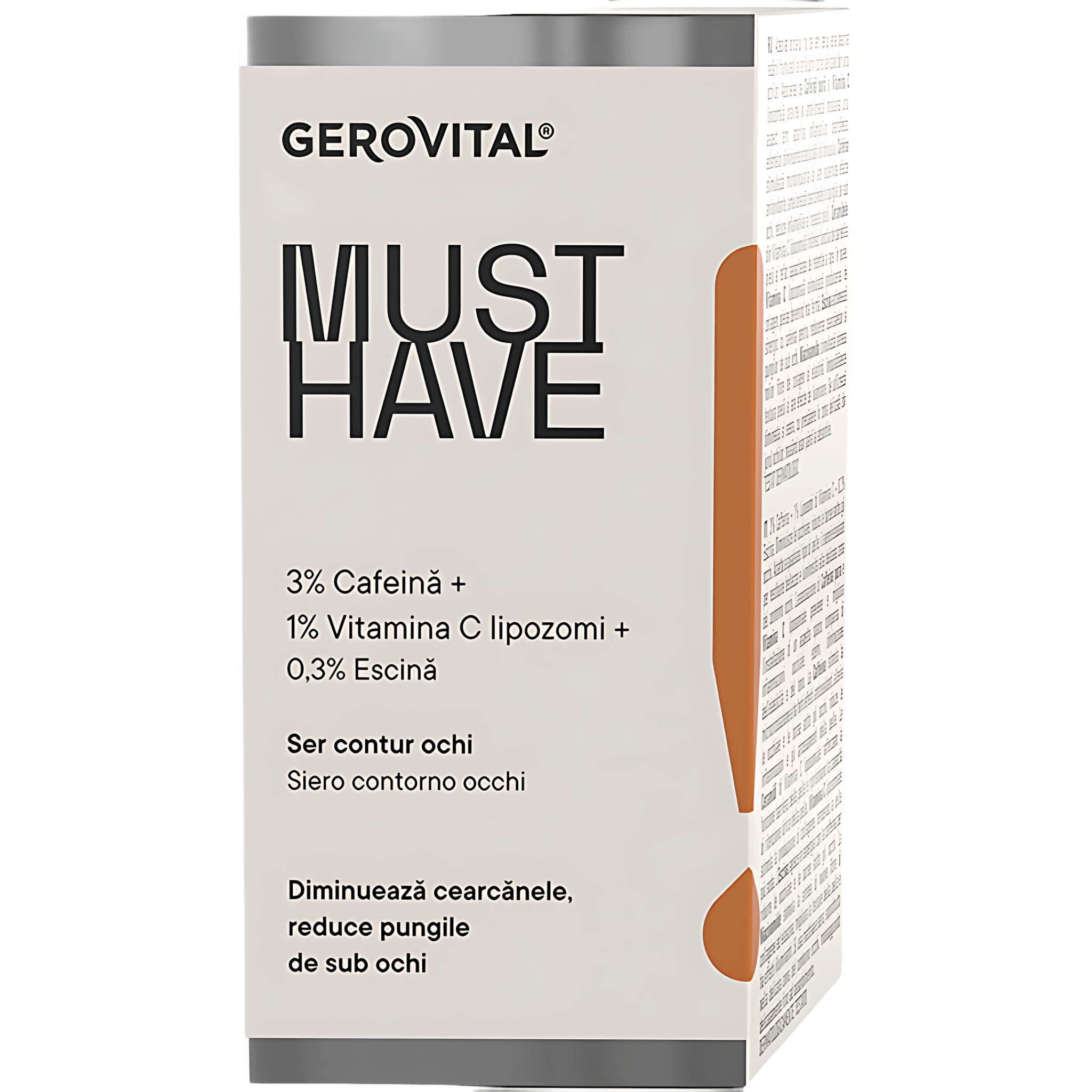Ser pentru ochi Gerovital Must Have, 30 ml