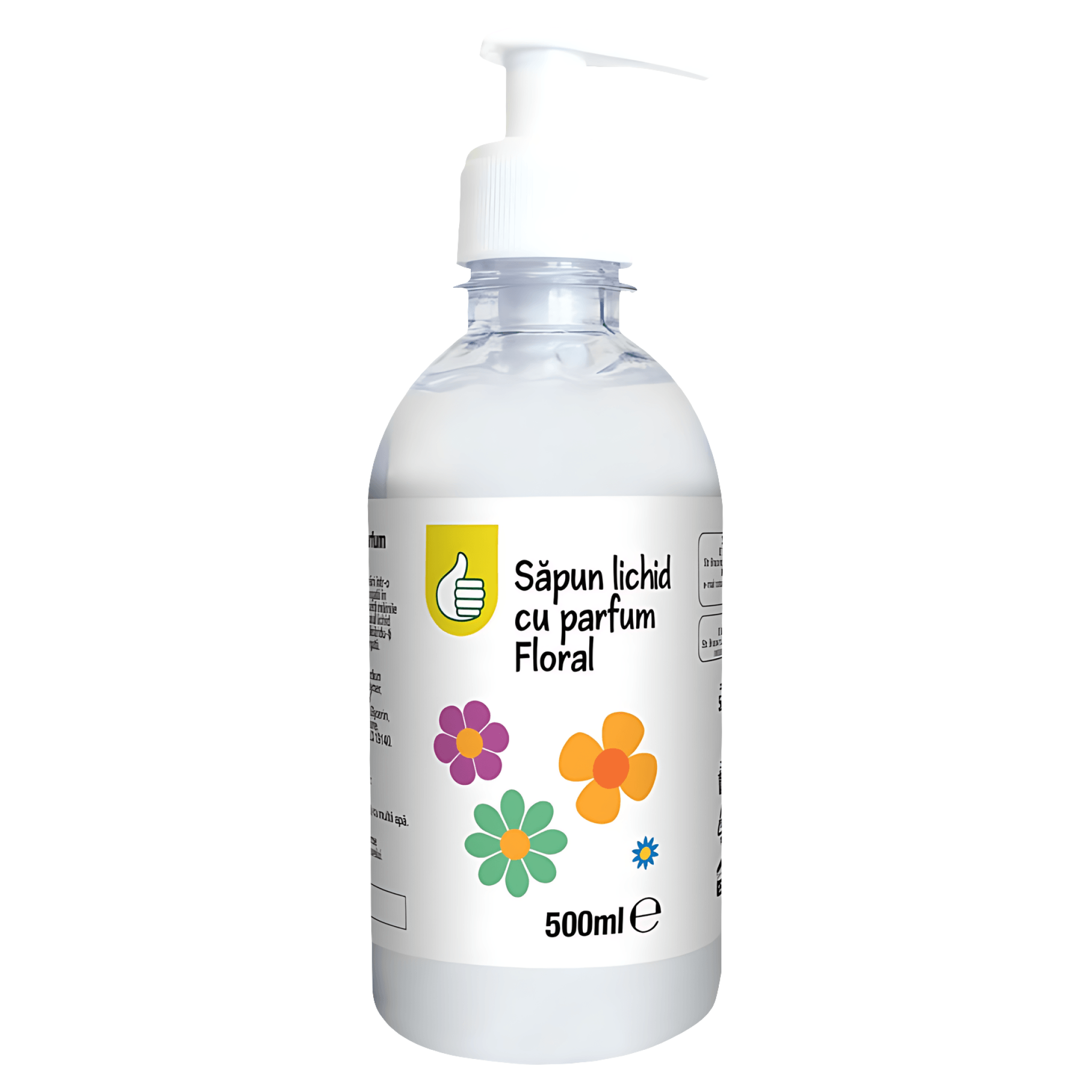 Sapun lichid Pouce, cu parfum floral, 0.5 l