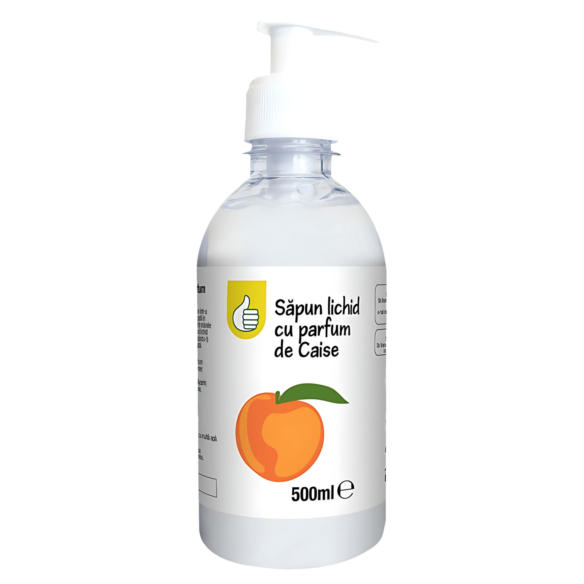 Sapun lichid Pouce, cu parfum de caise, 0.5 l