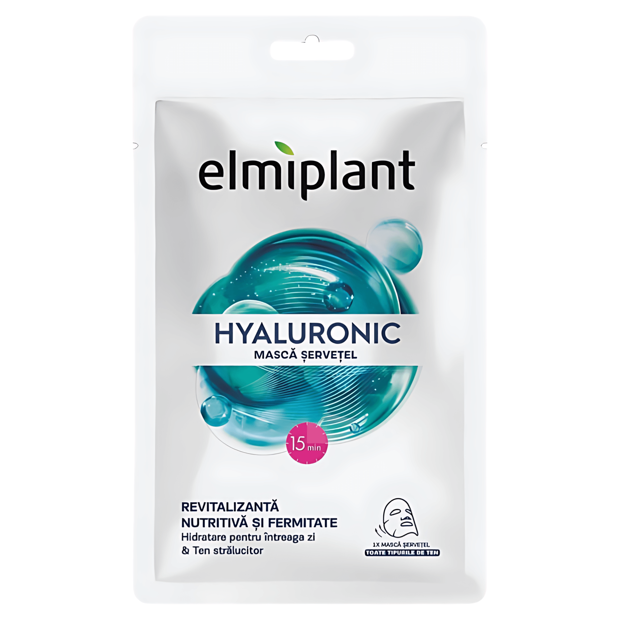 Masca servetel Hyaluronic Elmiplant, 20ml