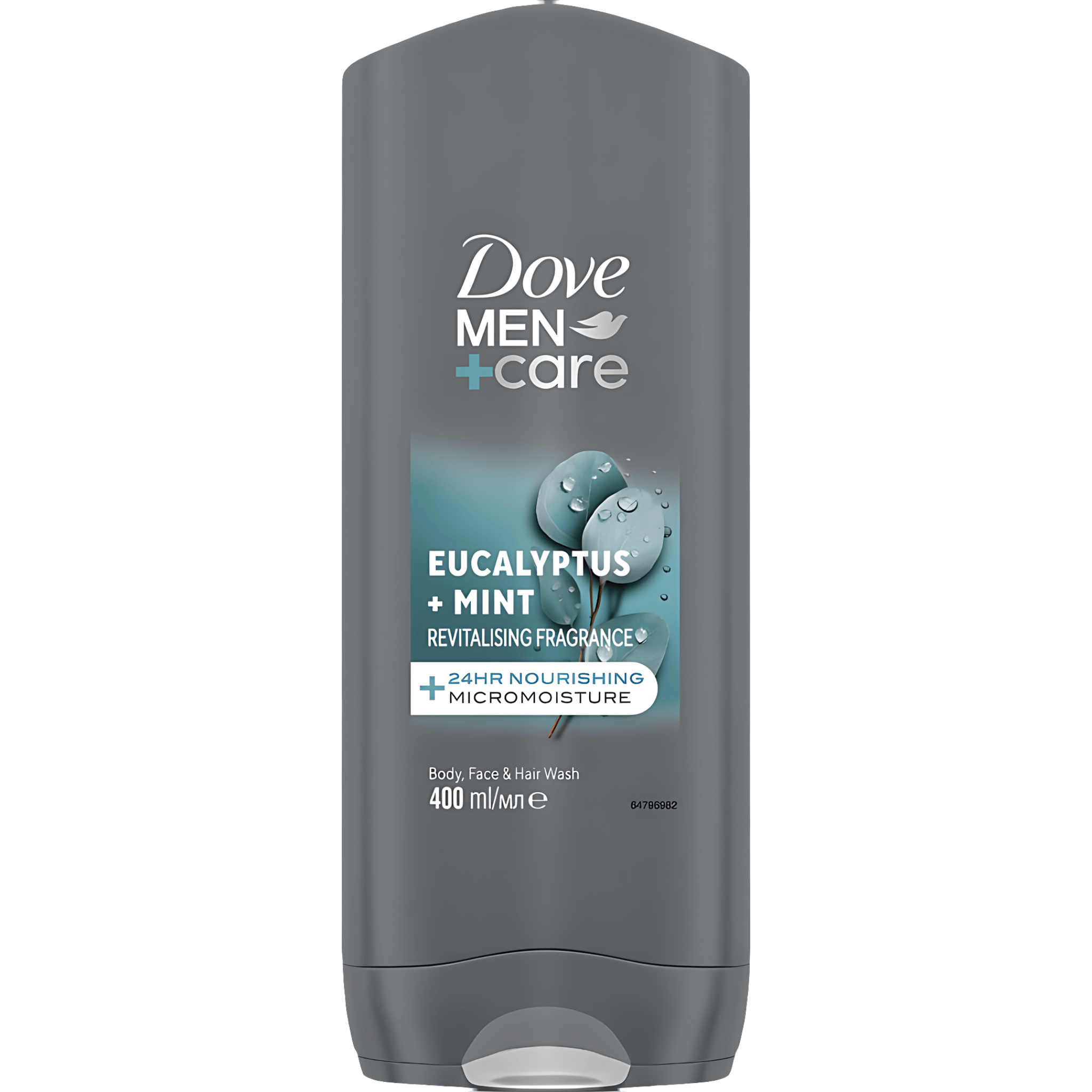 Sampon 3 in 1 Dove Men + Care Eucalyptus + Mint, 400 ml