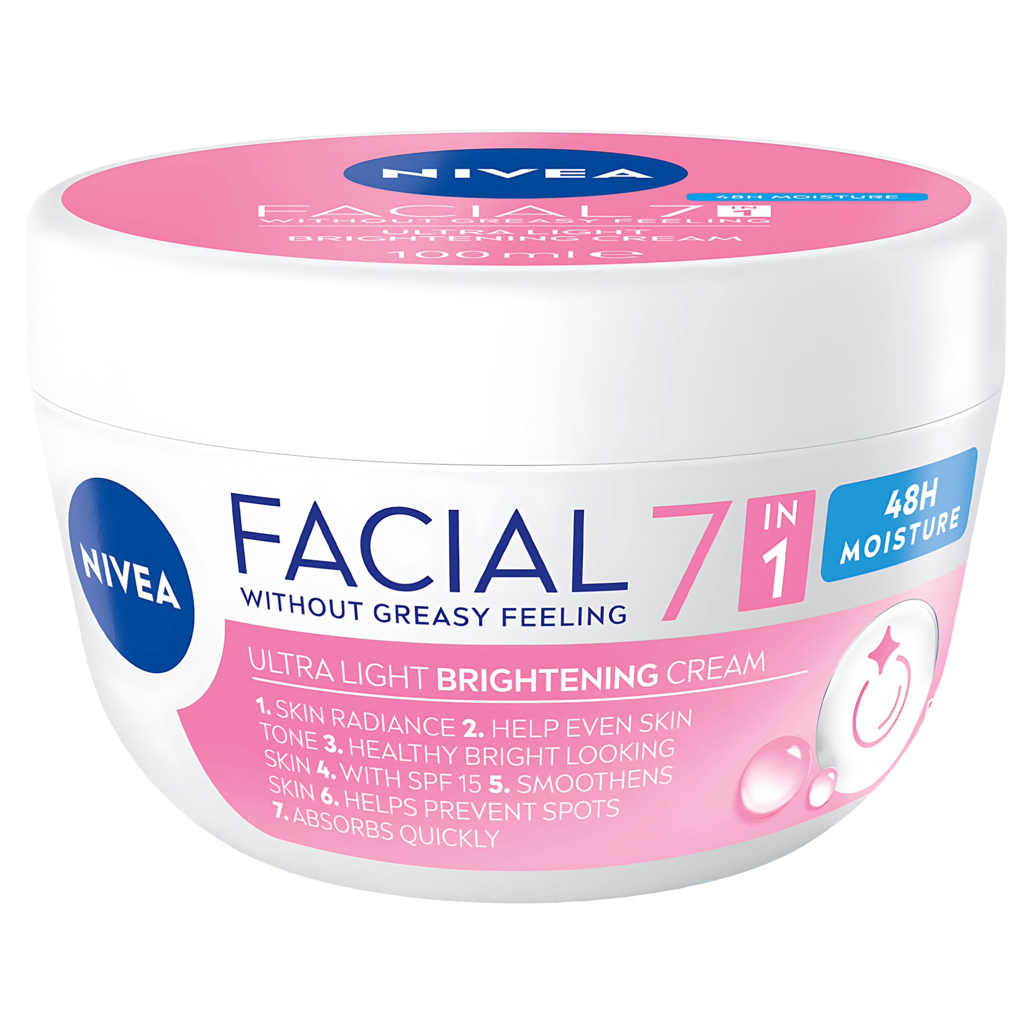 Crema de zi pentru ten uniform Nivea Facial, 100 ml