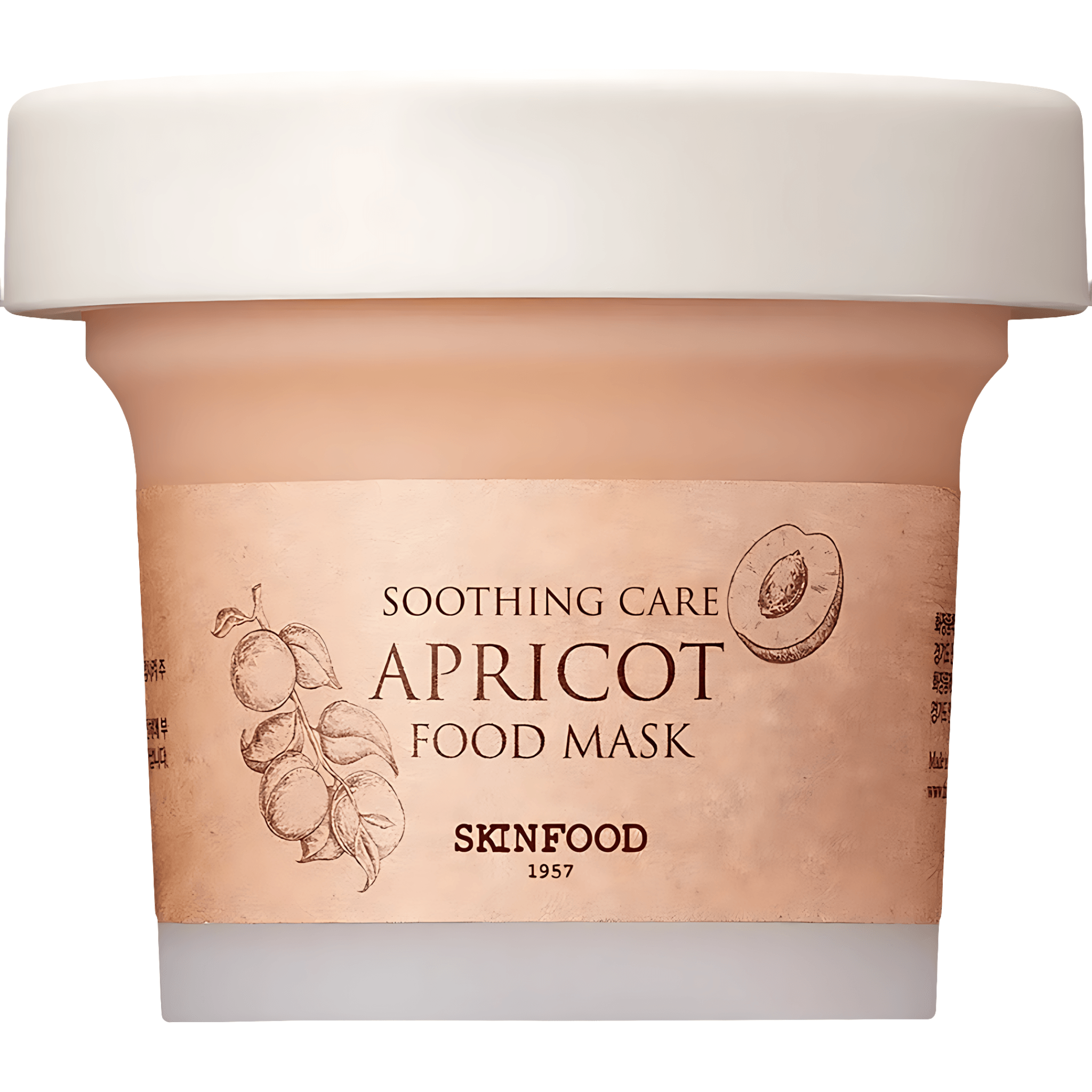 Masca de fata calmanta si anti-acnee Skinfood Apricot Food, cu caise, 120 g