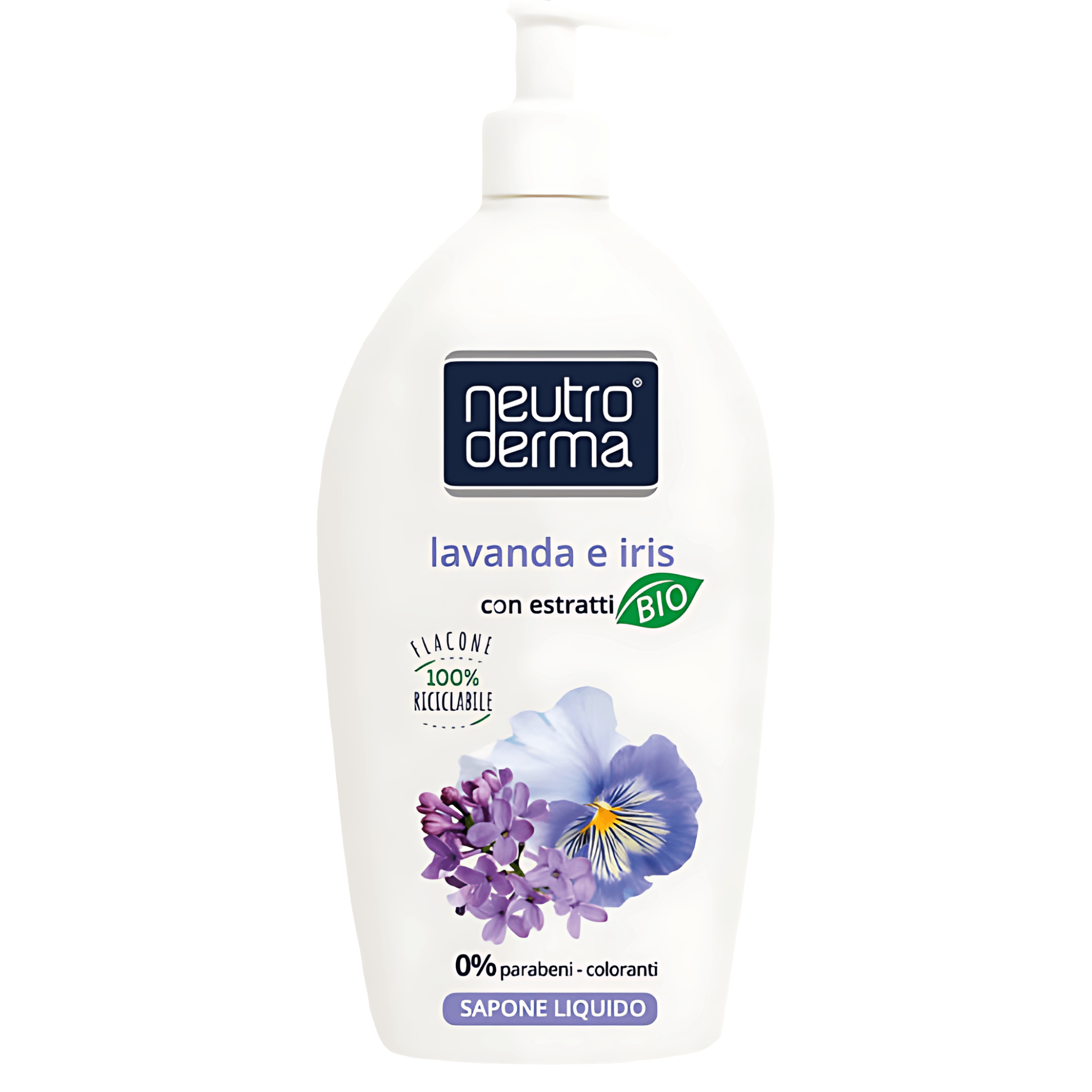 Sapun lichid Neutro derma Lavanda si Iris, 1000 ml