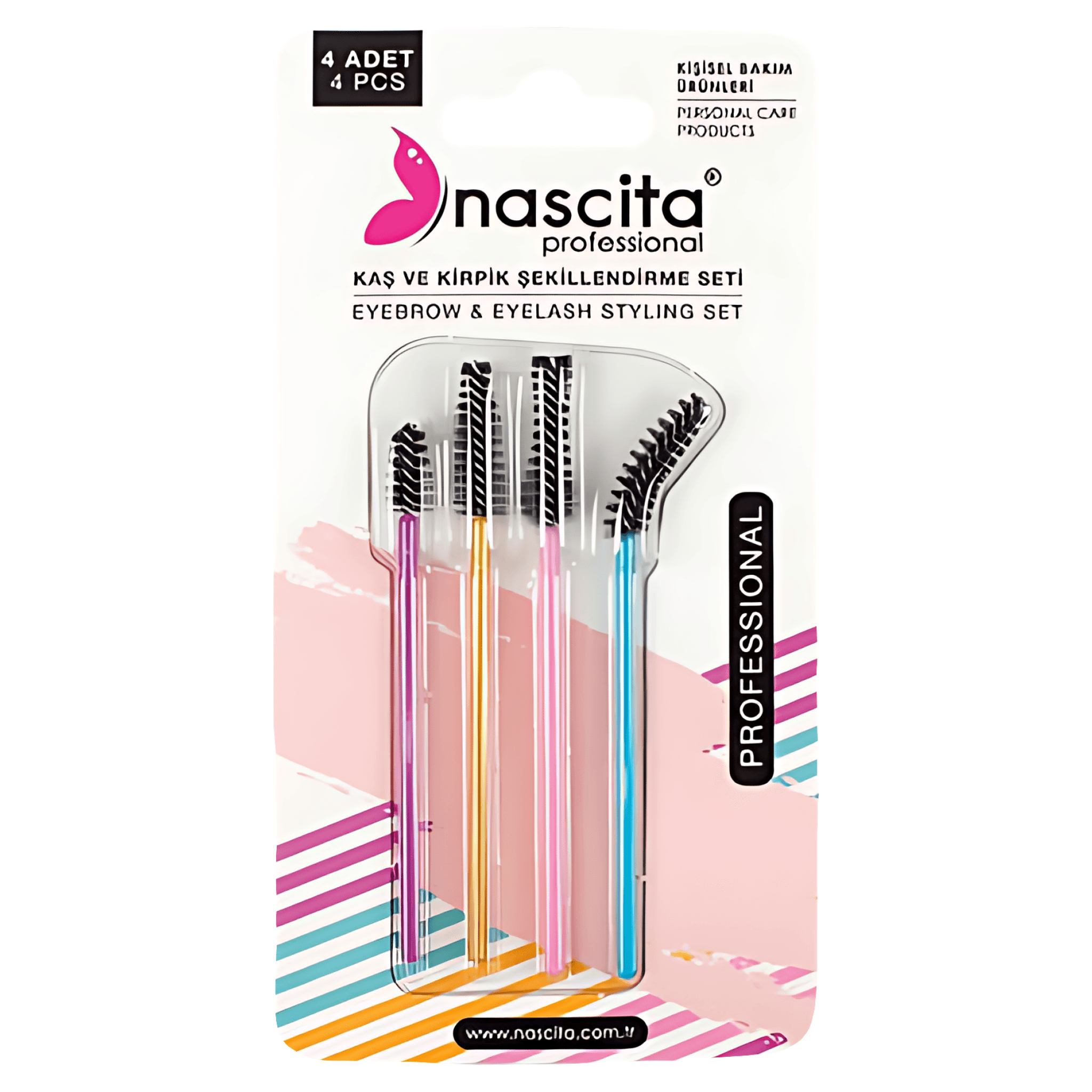 Set 4 periute pentru gene si sprancene Nascita