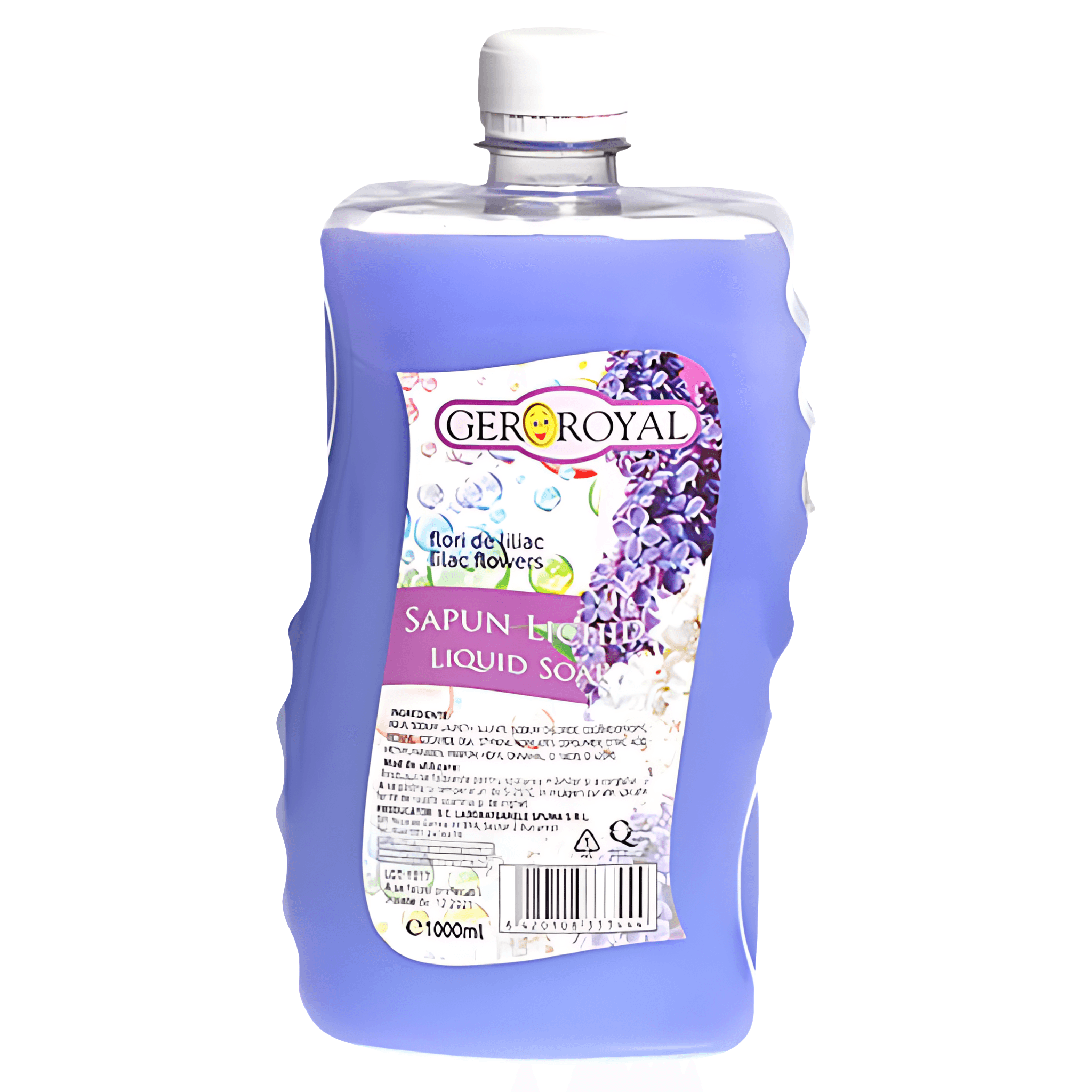 Rezerva sapun lichid Geroroyal cu liliac 1 l