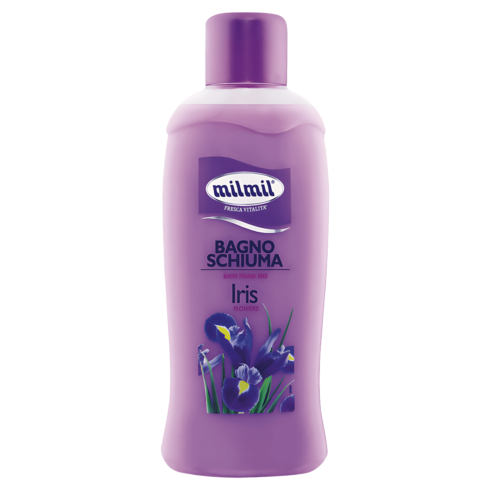 Spuma de baie MilMil cu parfum de iris 1L