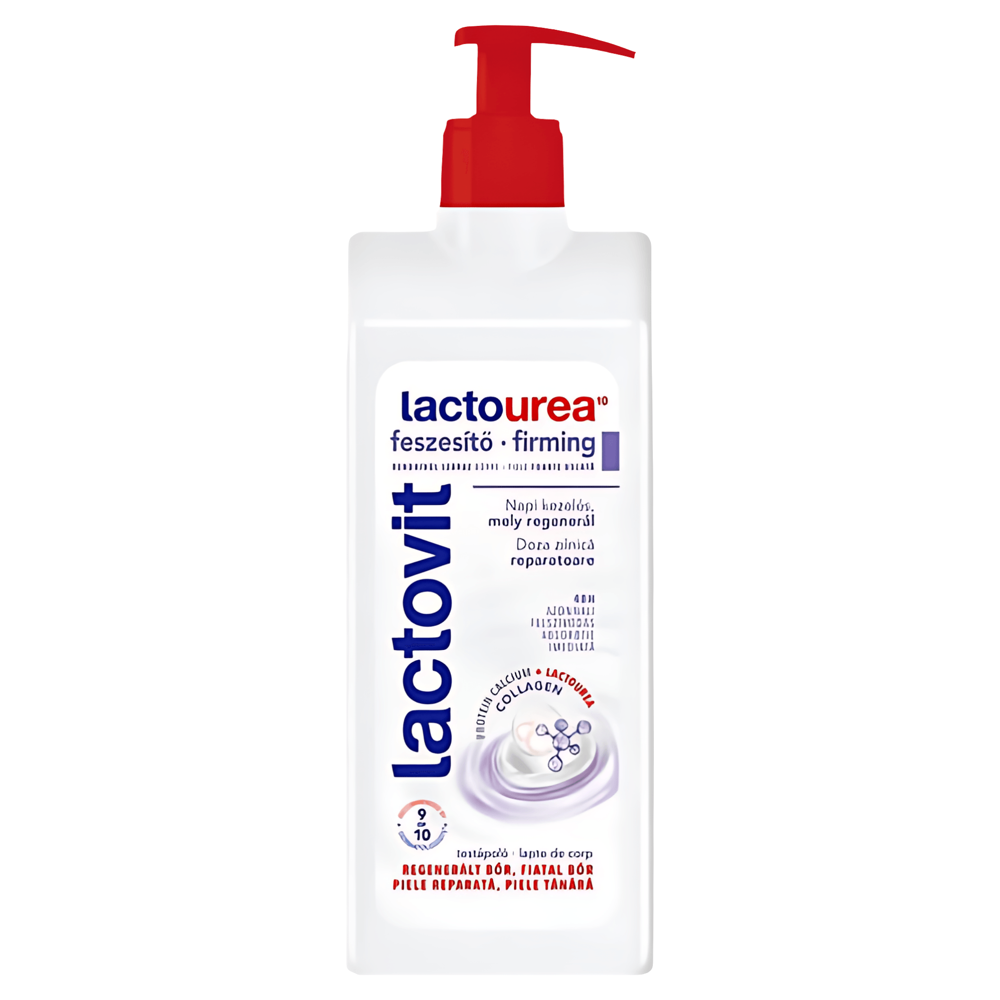 Crema de corp cu colagen Lactovit Lactourea, 400 ml