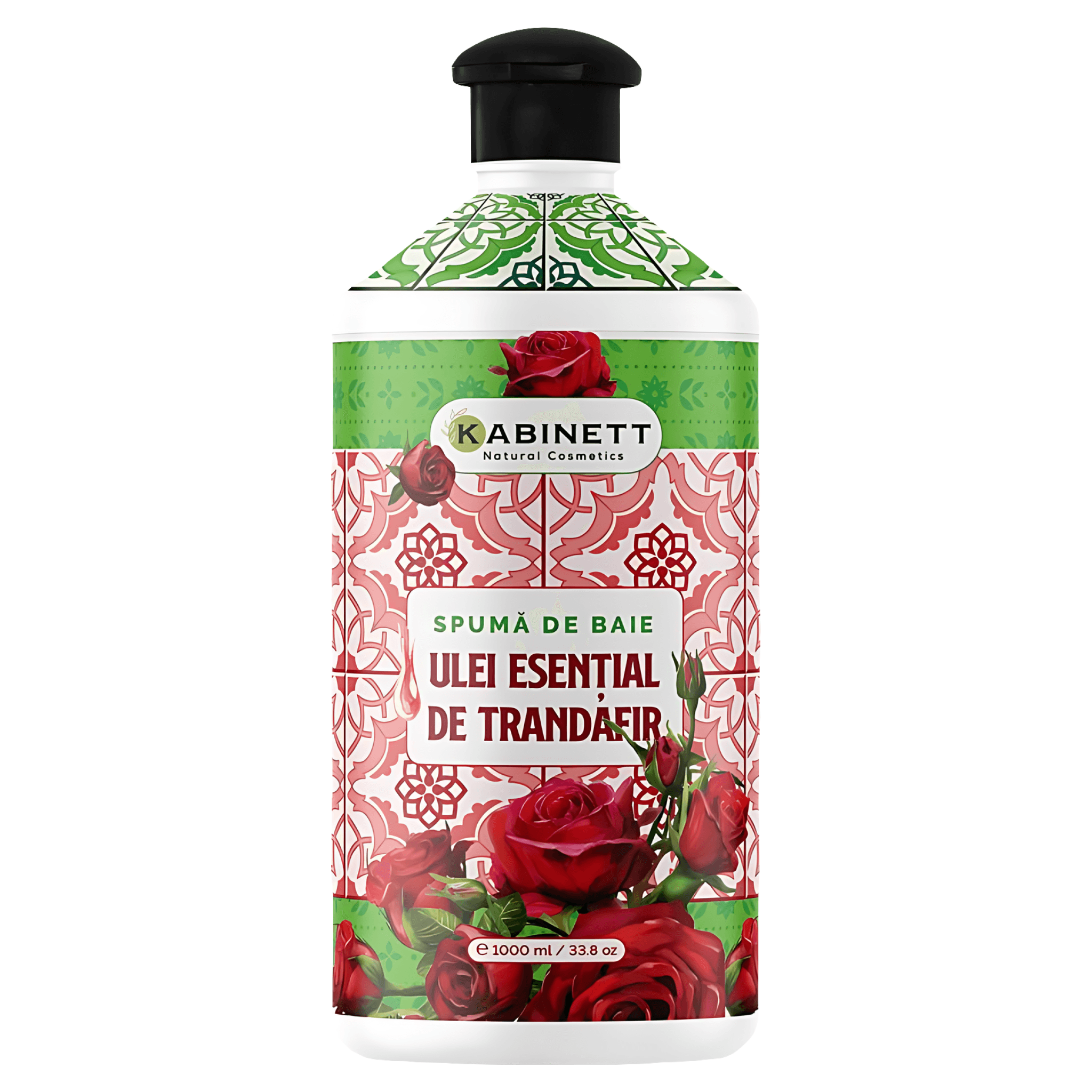 Spuma de baie cu ulei esential de trandafir Kabinett, 1000ml