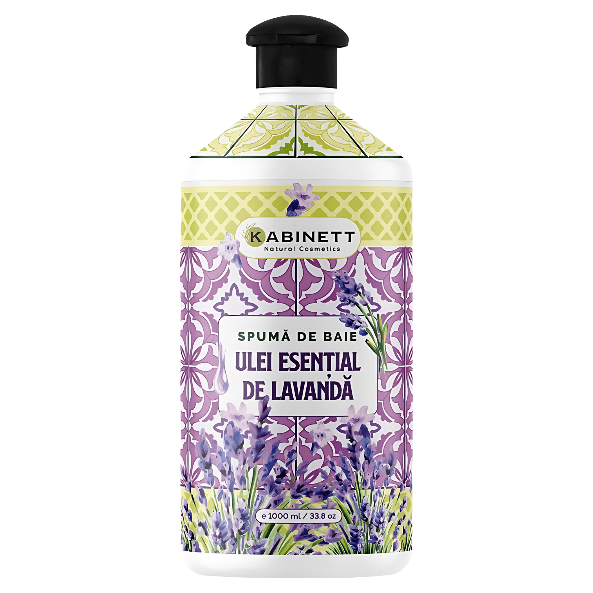 Spuma de baie cu ulei esential de lavanda Kabinett, 1000ml