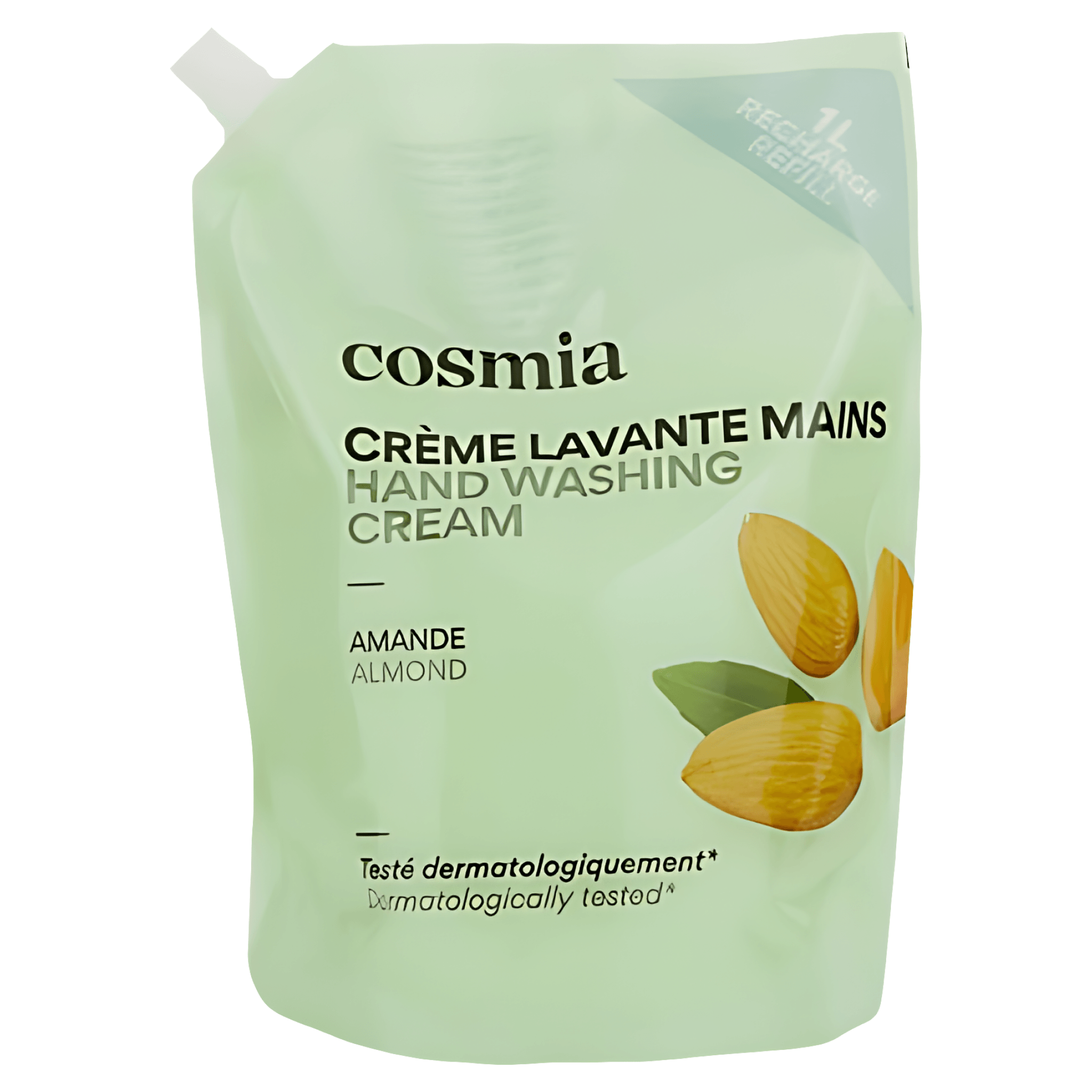 Rezerva sapun lichid cu parfum de migdale Cosmia, 1000 ml