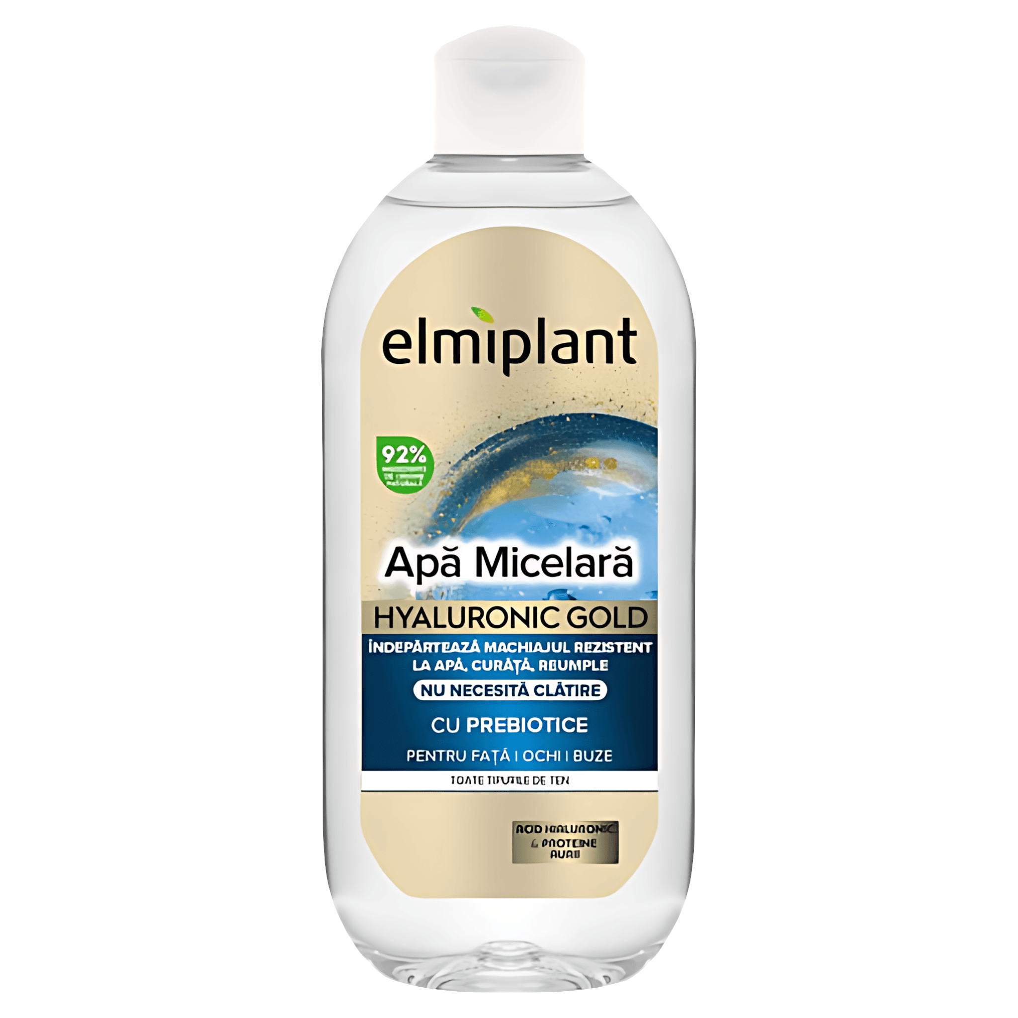 Apa micelara Elmiplant Hyaluron Gold, 400 ml