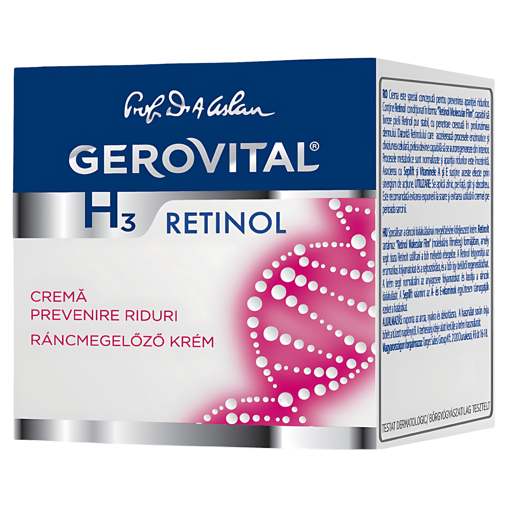 Crema GH3 Retinol pentru prevenirea ridurilor, 50 ml