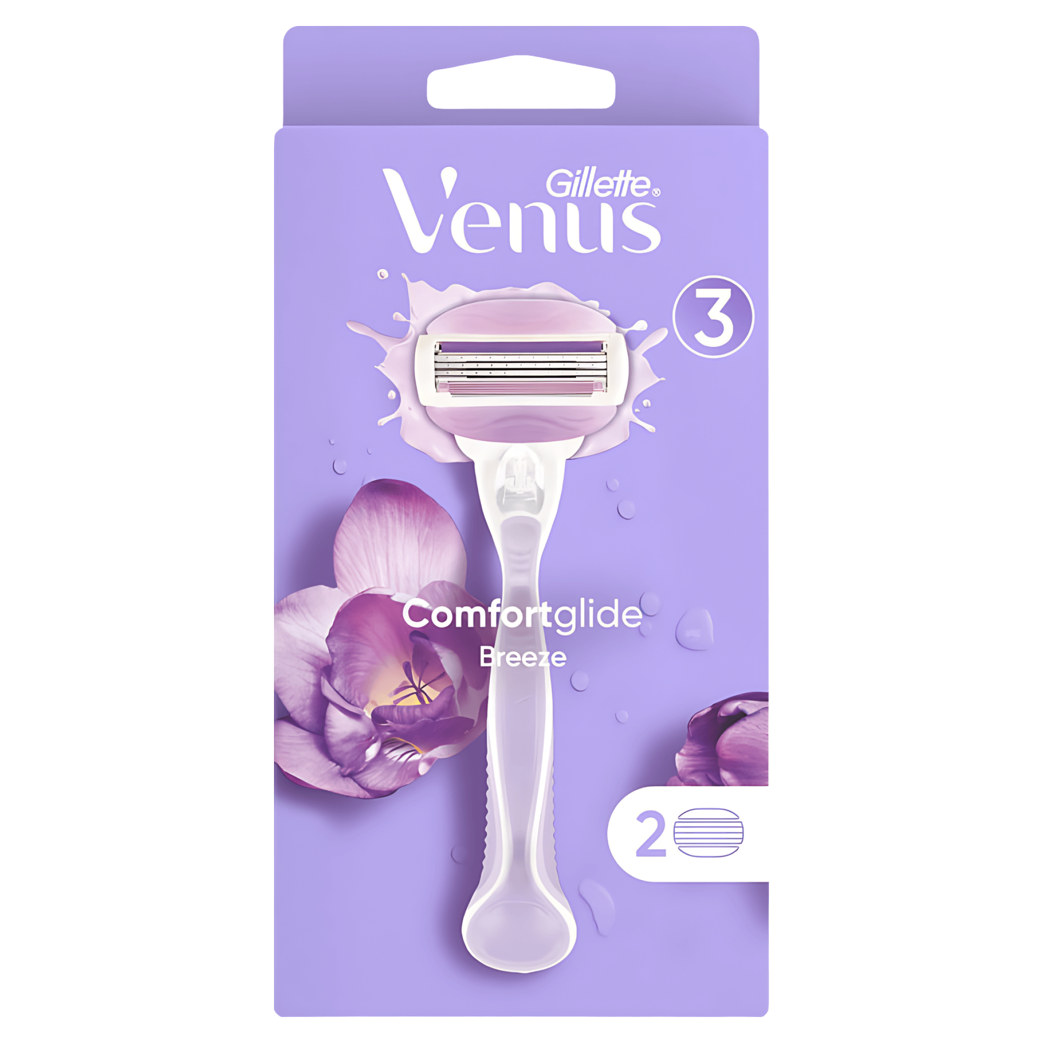 Aparat de ras femei Venus  Gillette Breeze + 1 rezerva
