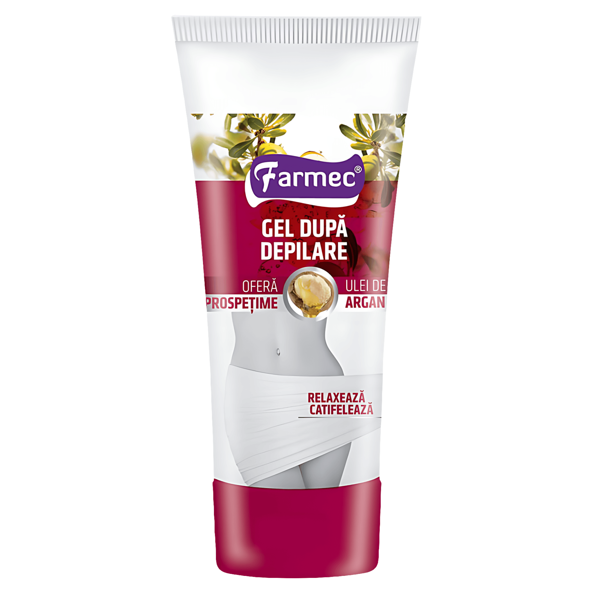 Gel dupa depilare Farmec, cu ulei de argan 100 ml