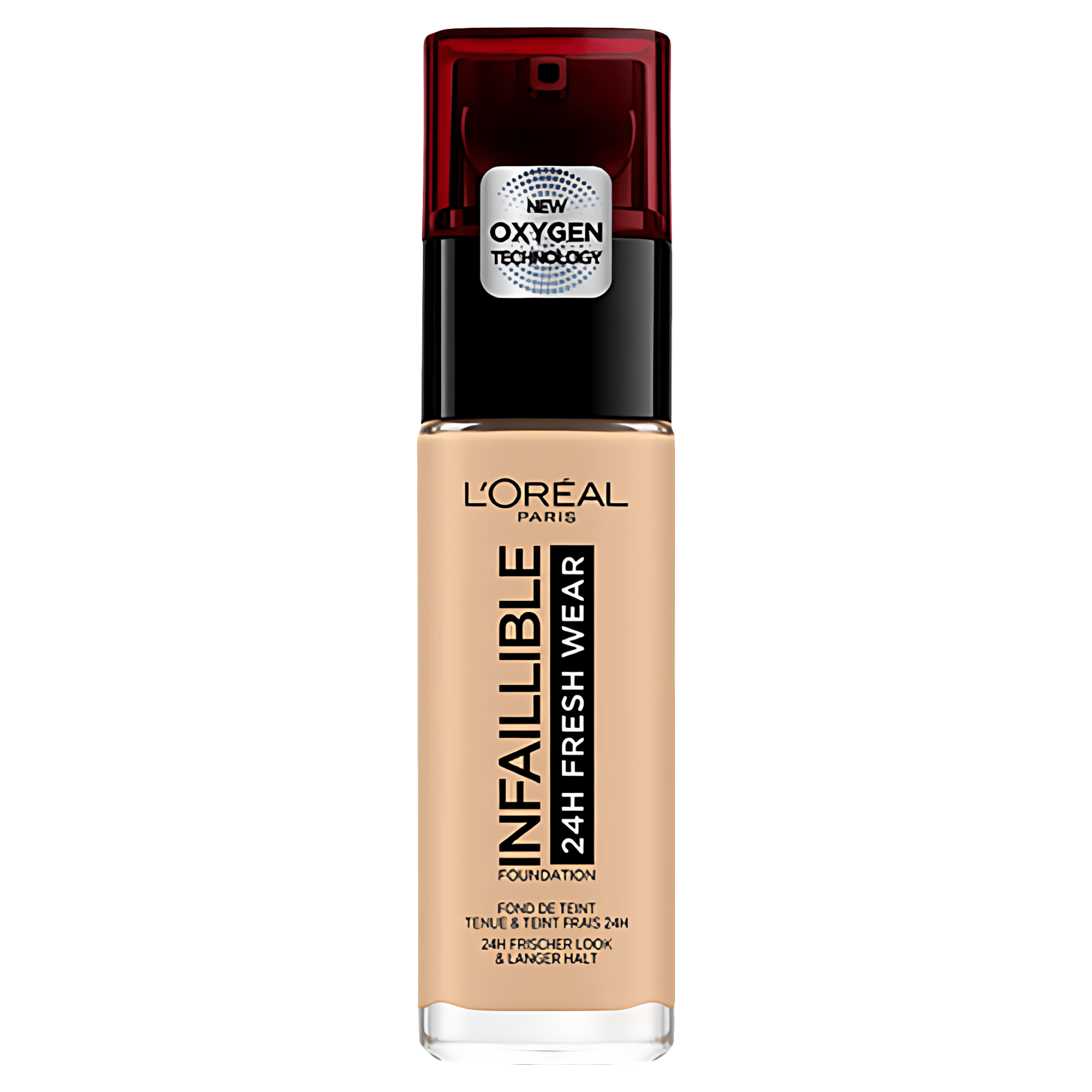 Fond de ten L'Oreal Paris Infaillible, 125 Natural Rose, 30 ml