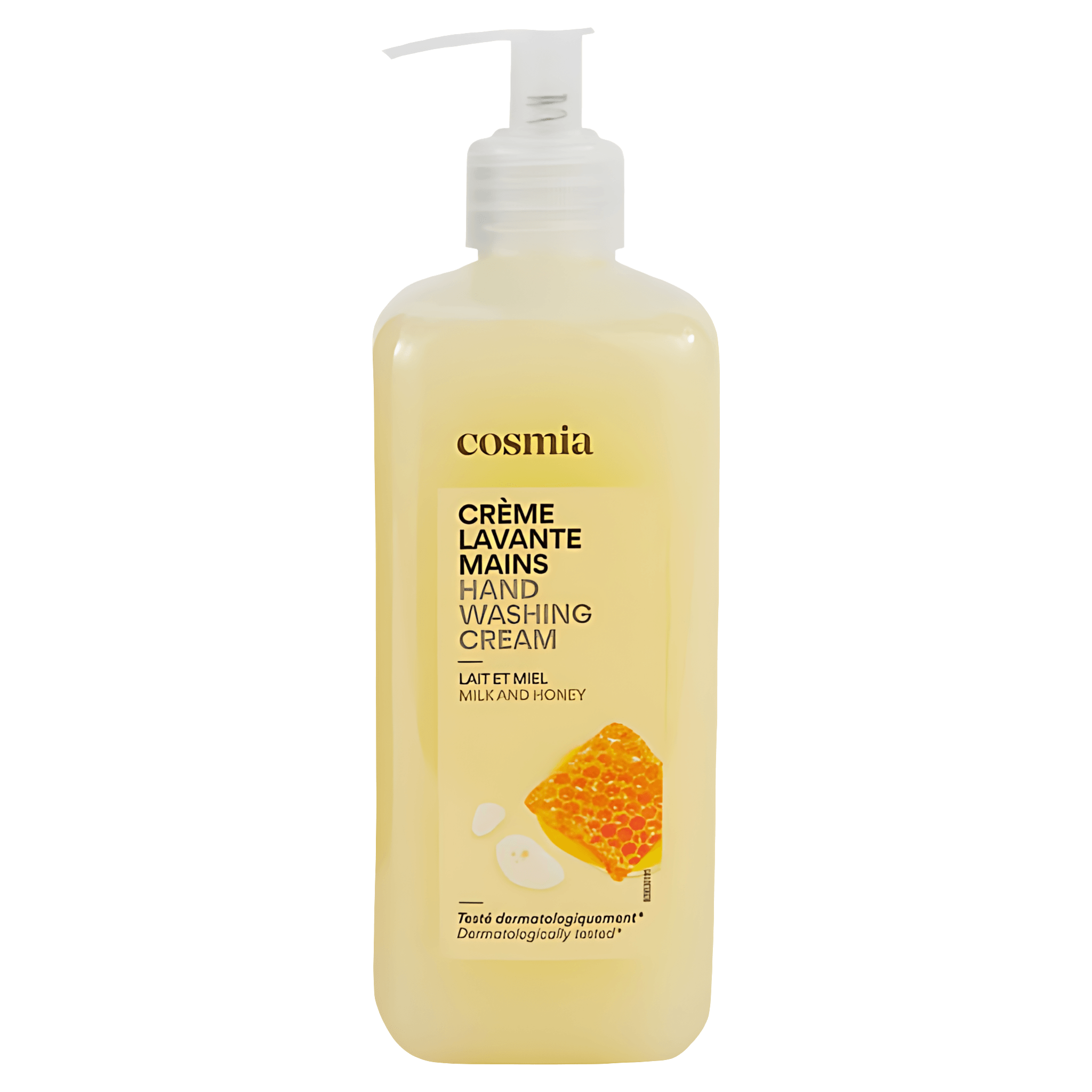 Sapun lichid cu parfum de lapte si miere Cosmia, 500 ml