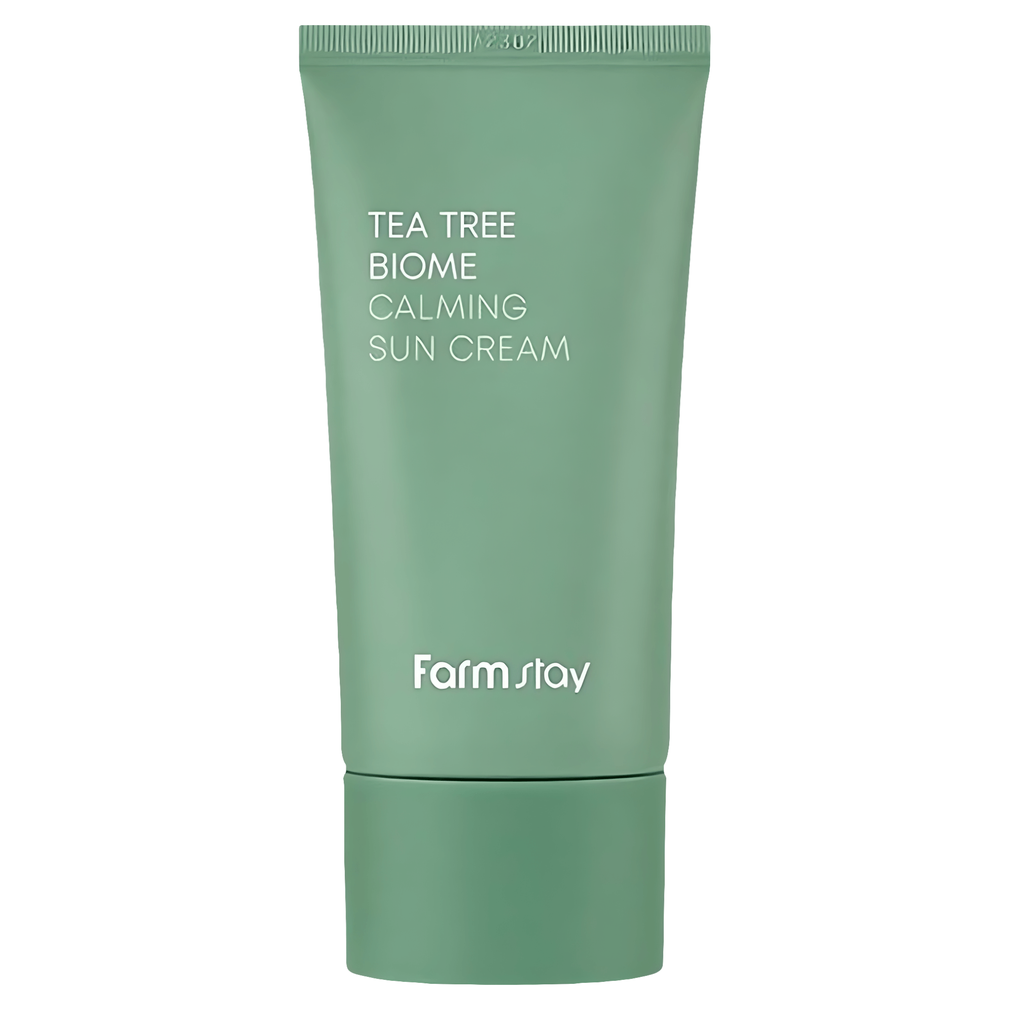 Crema solara calmanta SPF 50+ Farmstay Tea Tree Biome, 50 ml