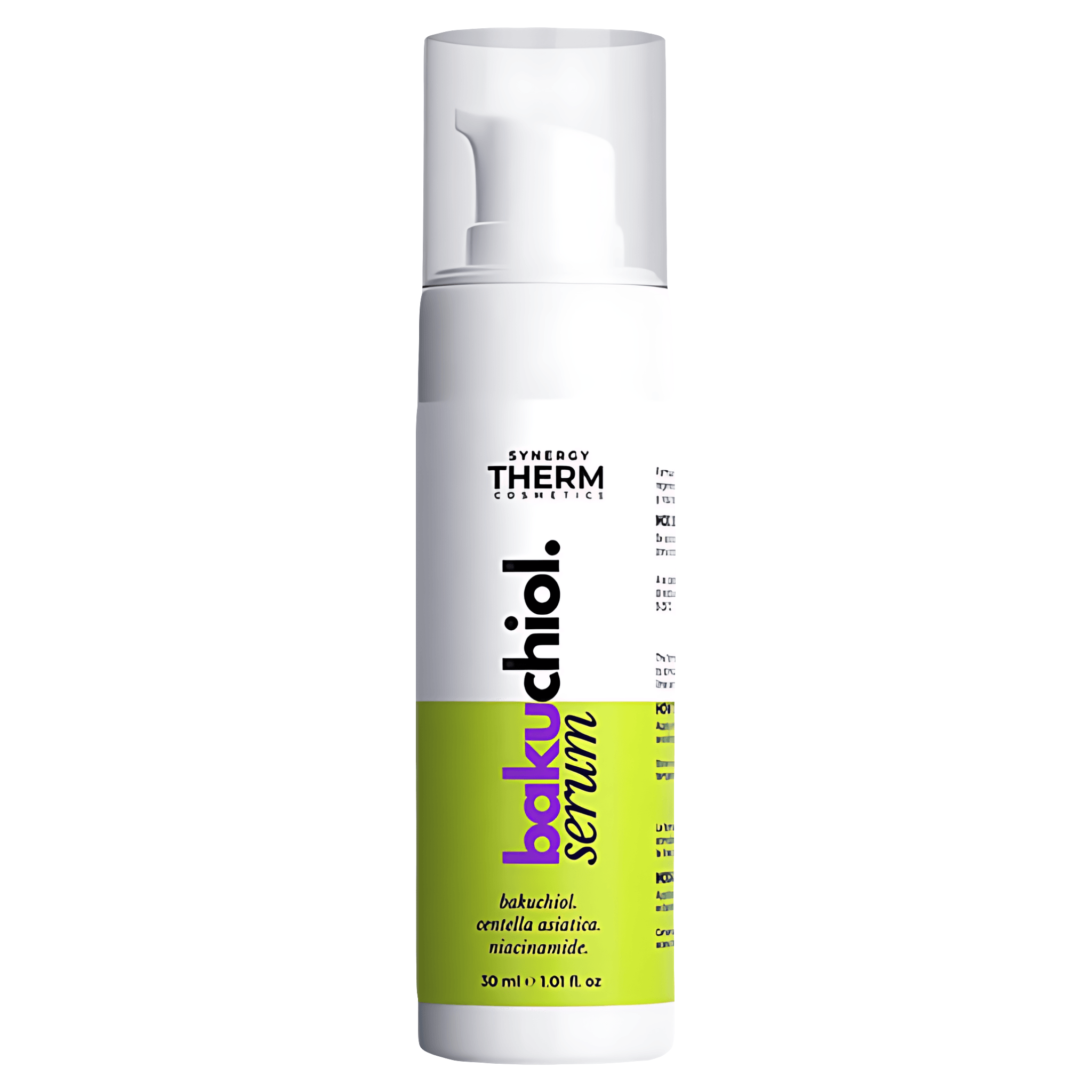 Ser anti-imbatranire cu bakuchiol si centella asiatica Synergy Therm, 30 ml