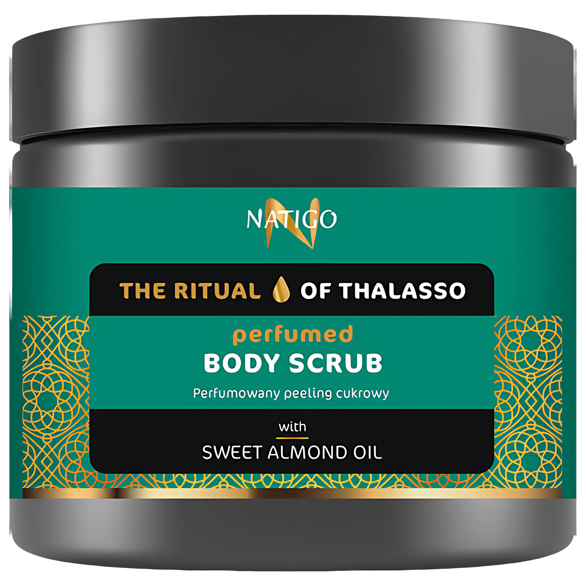 Scrub corporal cu ulei de migdale Natigo The Ritual Of Thalasso, 650 g