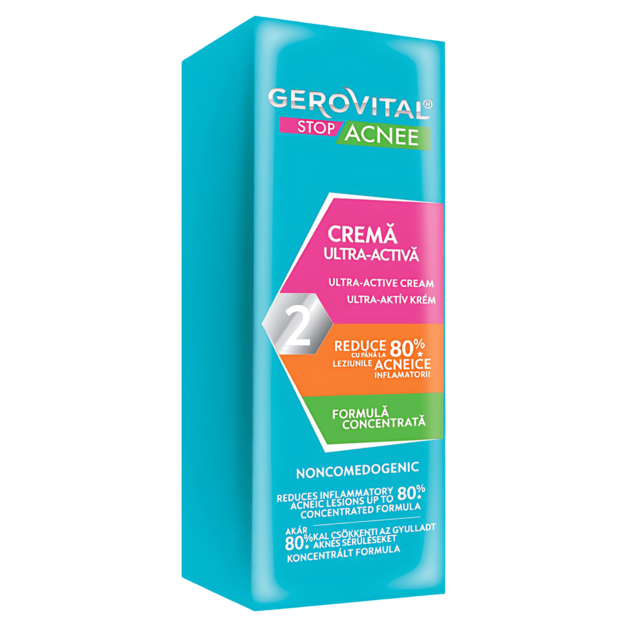 Crema ultra activa Gerovital stop acnee 15ml