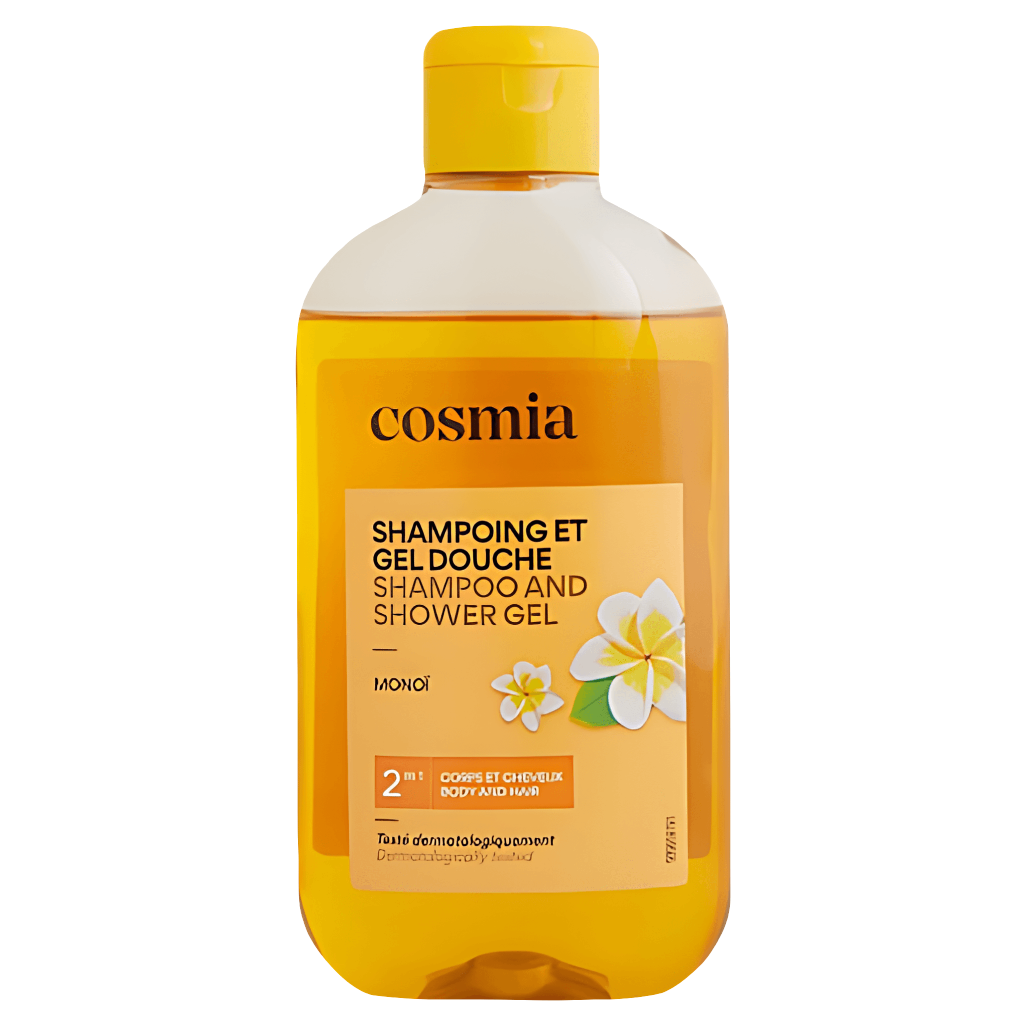 Sampon si gel de dus Cosmia, cu ulei de monoi, 250 ml