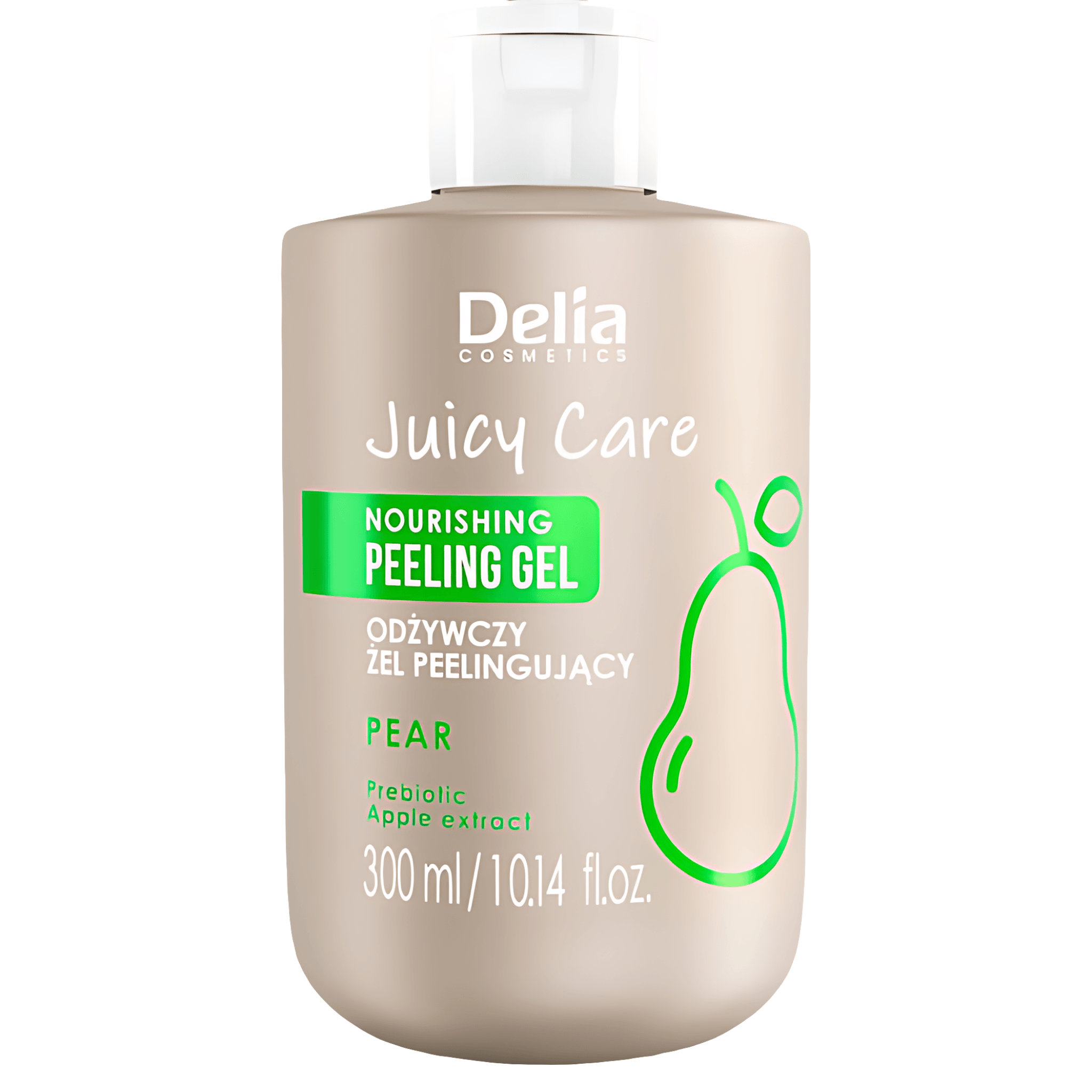 Gel nutritiv cu aroma de pere Delia Cosmetics Juicy Care, 300 ml