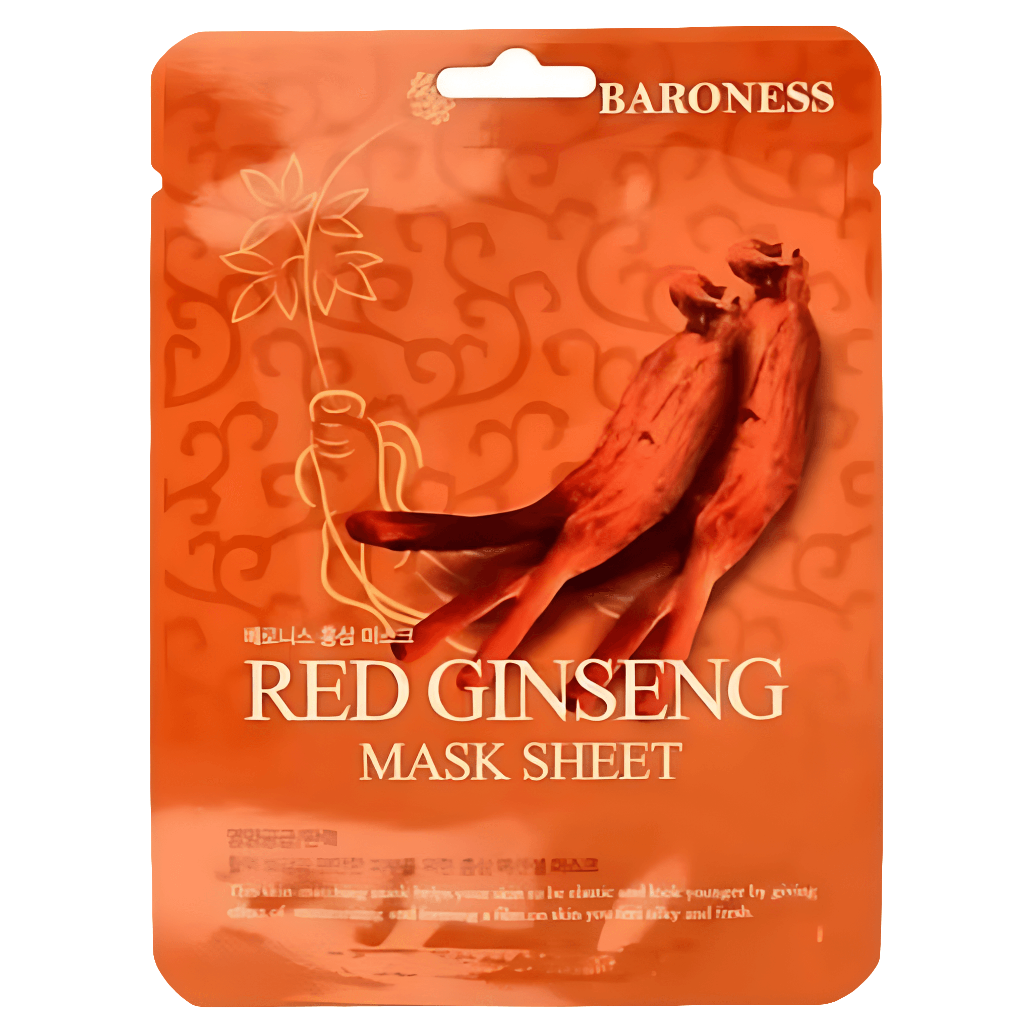 Masca servetel Baroness cu extract de ginseng rosu, 21 g