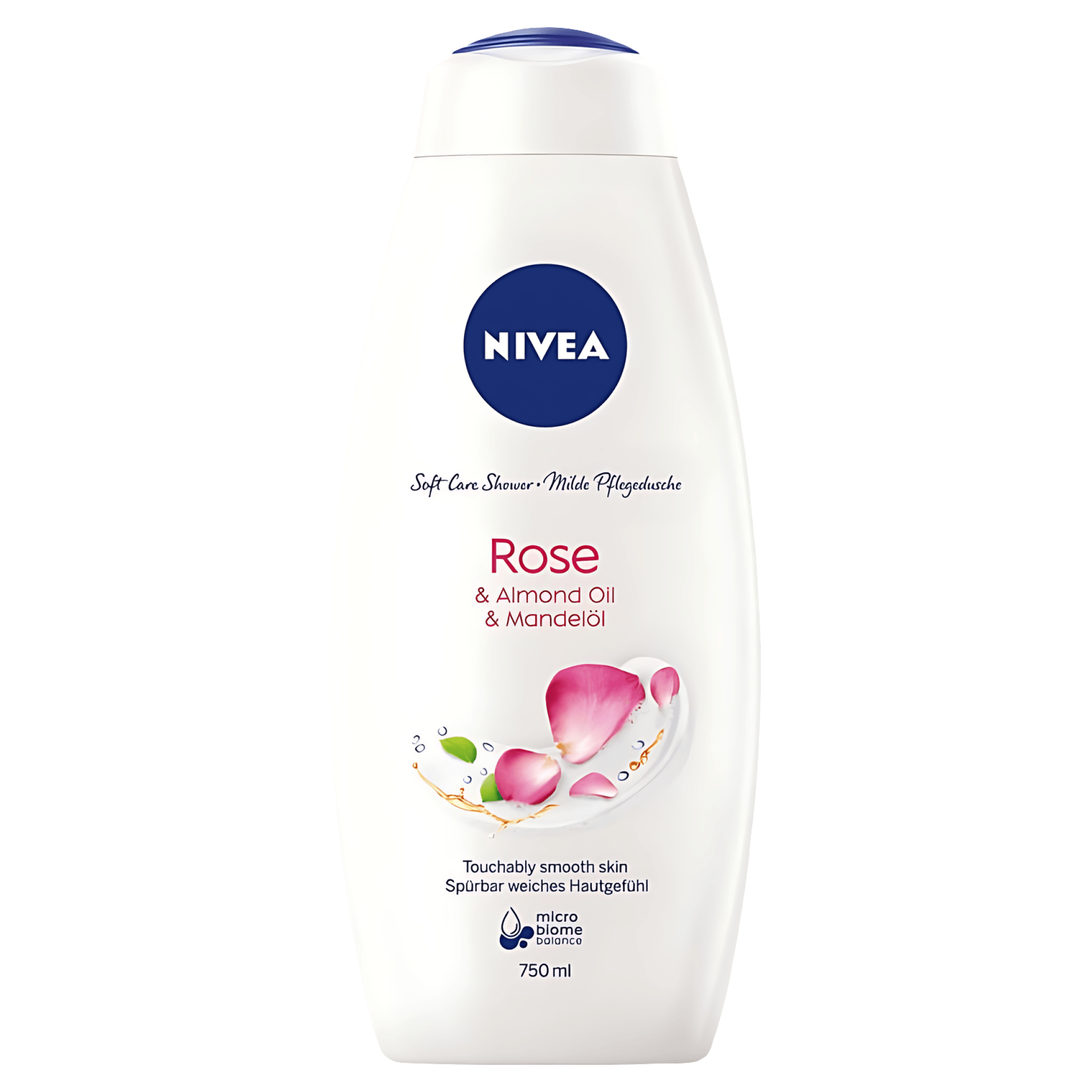 Gel de dus hidratant Nivea Care & Roses, 750ml