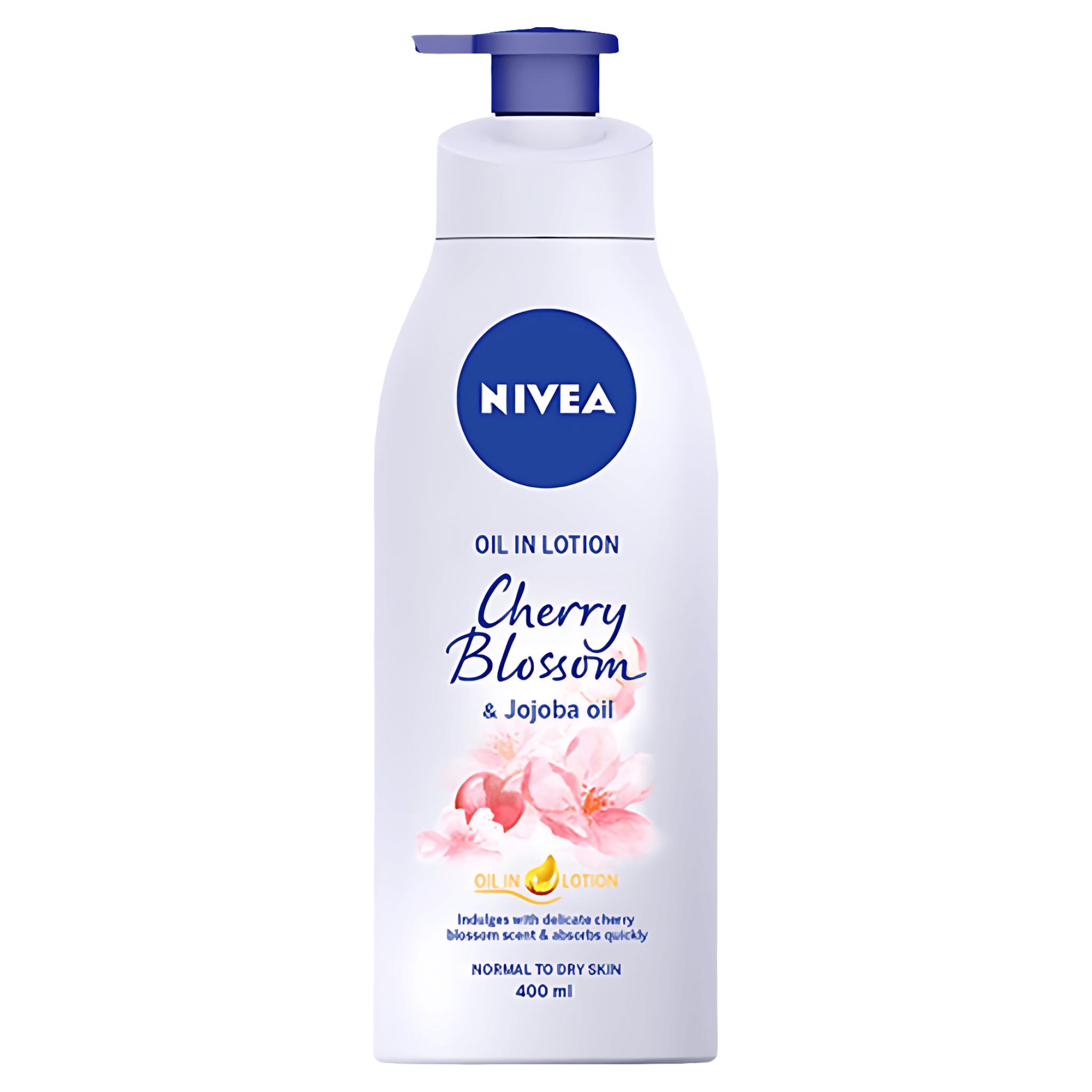 Lotiune de corp Nivea cu flori de cires & ulei de jojoba 400 ml