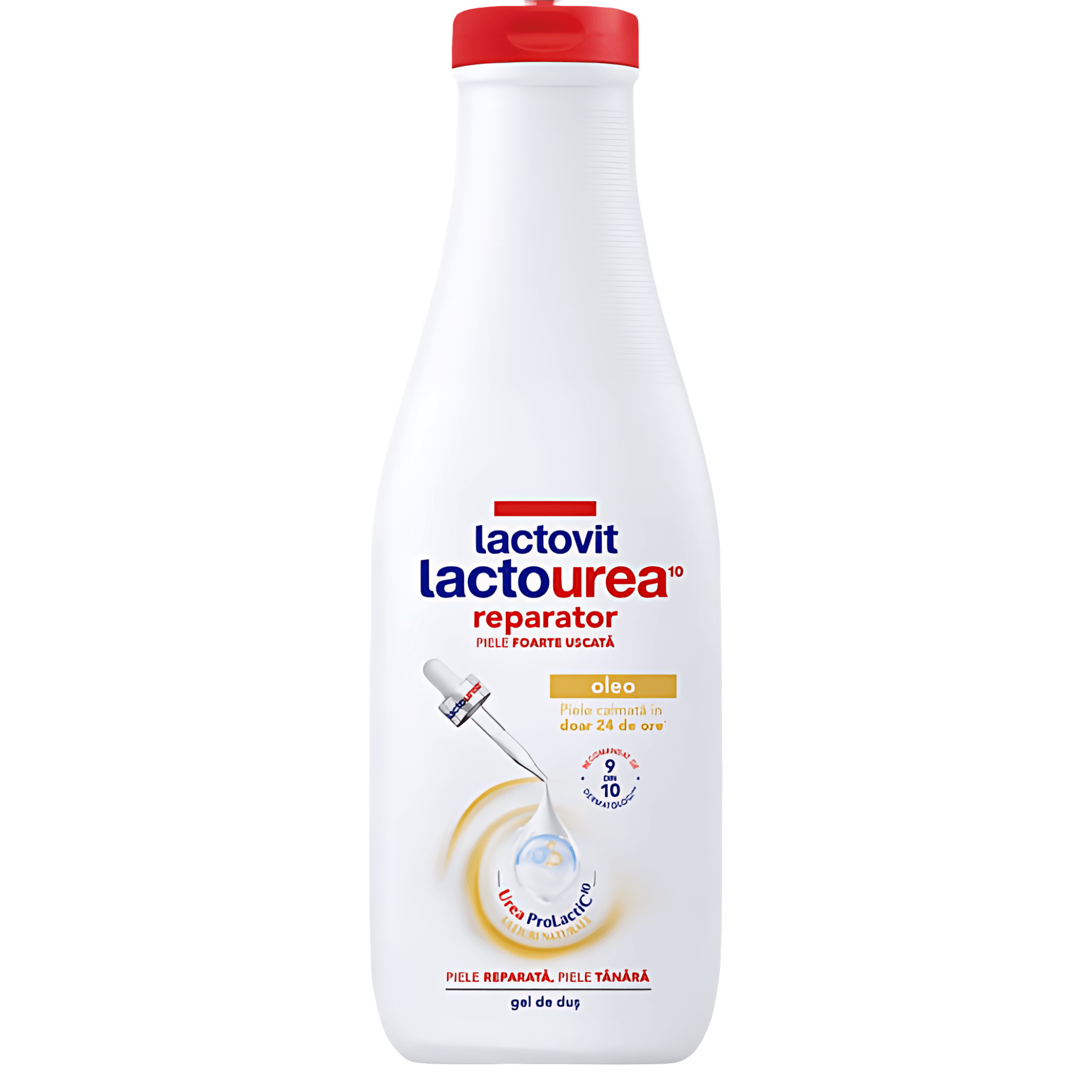 Gel de dus Lactovit Lactourea Oleo, 600 ml