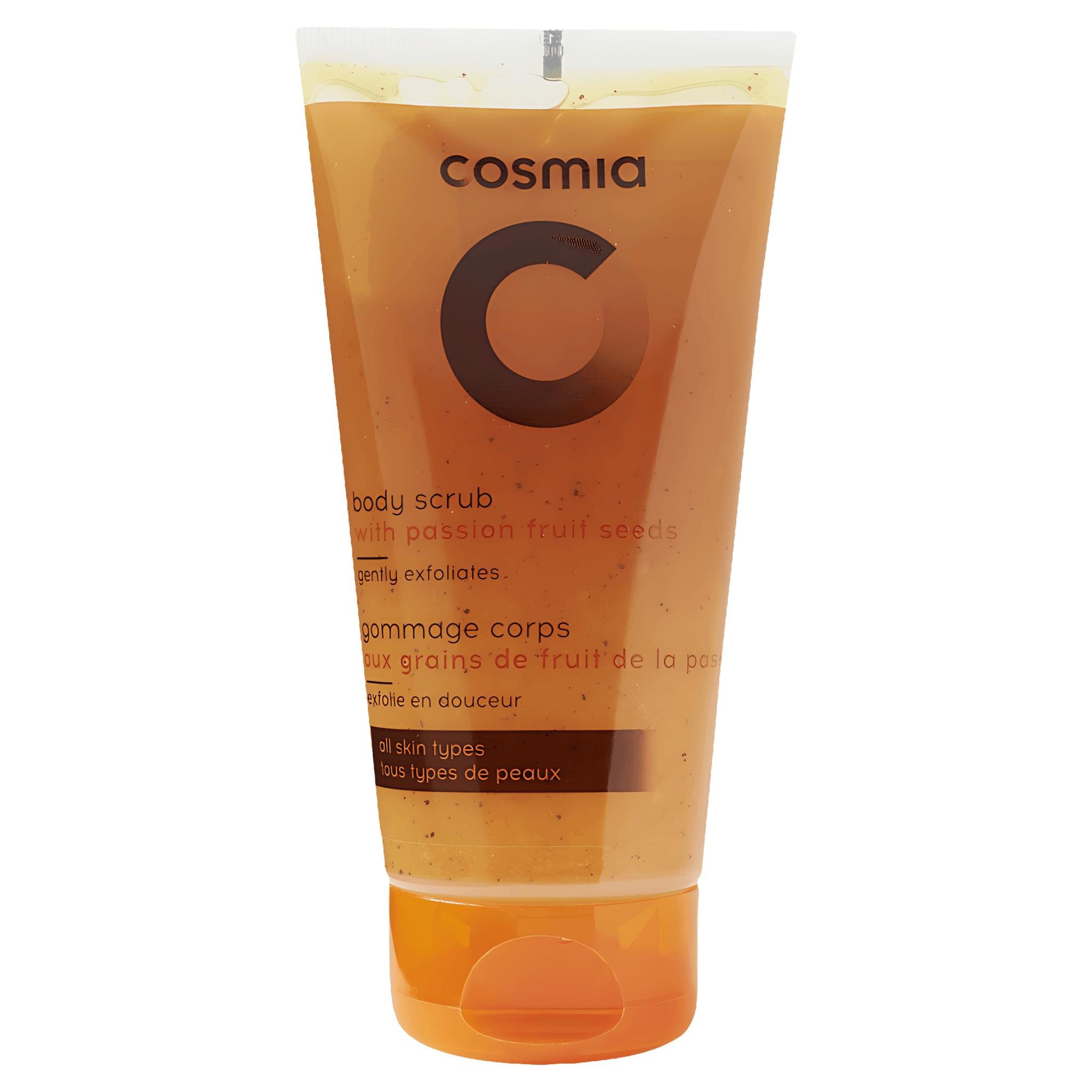 Gel de exofiliere pentru corp cu fructul pasiunii Cosmia 150ml