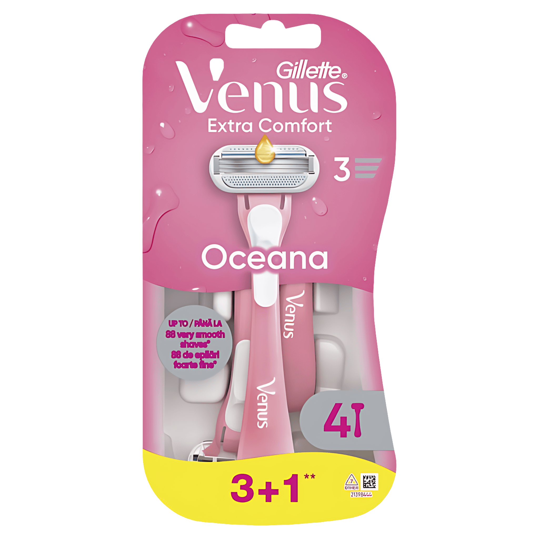 Aparat de ras de unica folosinta Venus Oceana Gillette, 4 buc