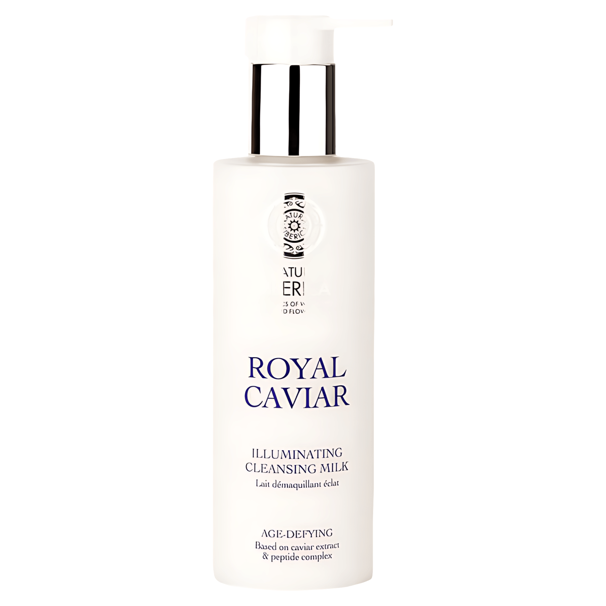 Lapte demachiant iluminator Natura Siberica Royal Caviar, 200 ml